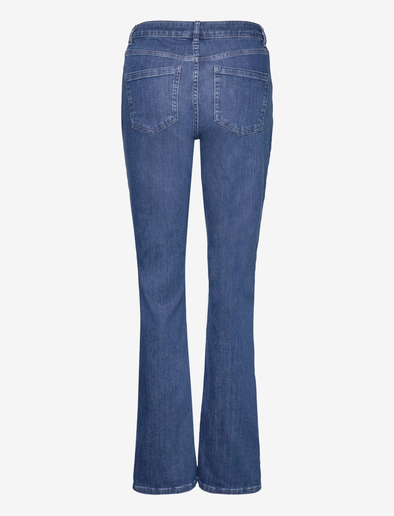 IVY Copenhagen - IVY-Lulu Jeans Split Wash Tenerife - utsvängda jeans - denim blue - 1