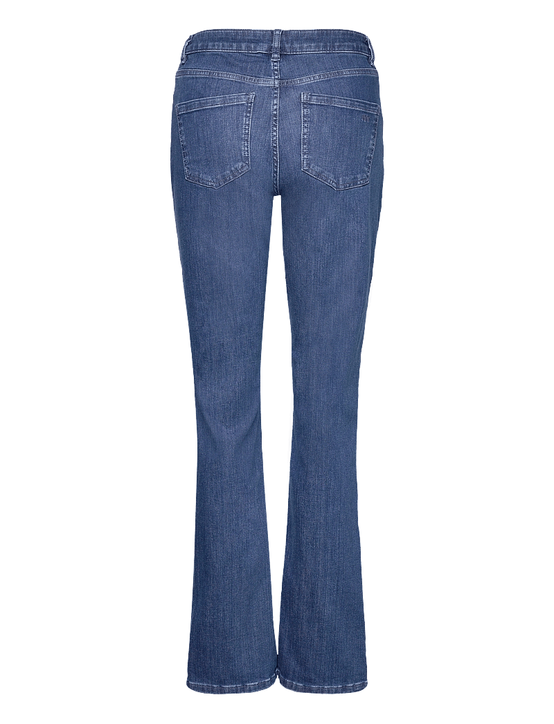 IVY Copenhagen - IVY-Lulu Jeans Split Wash Tenerife - utsvängda jeans - denim blue - 1