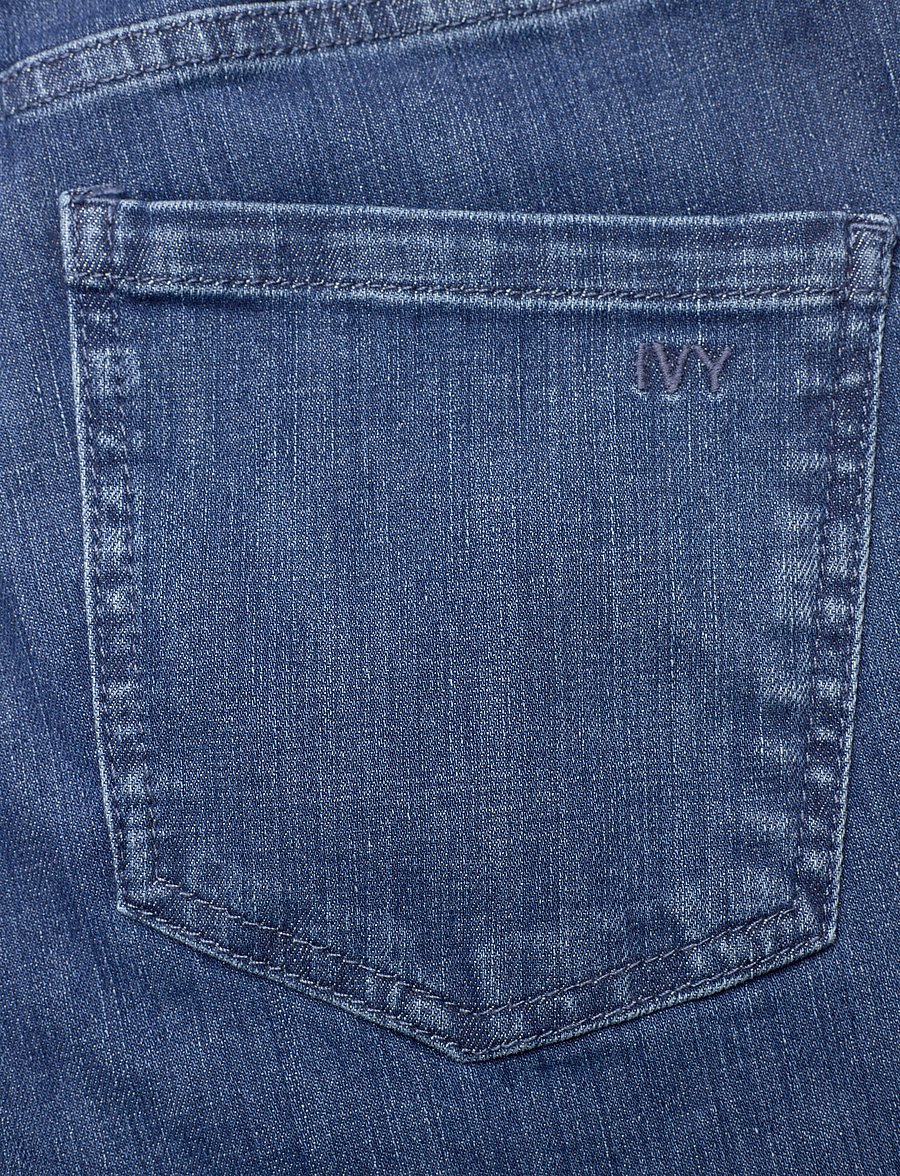 IVY Copenhagen - IVY-Lulu Jeans Split Wash Tenerife - jeans évasés - denim blue - 4