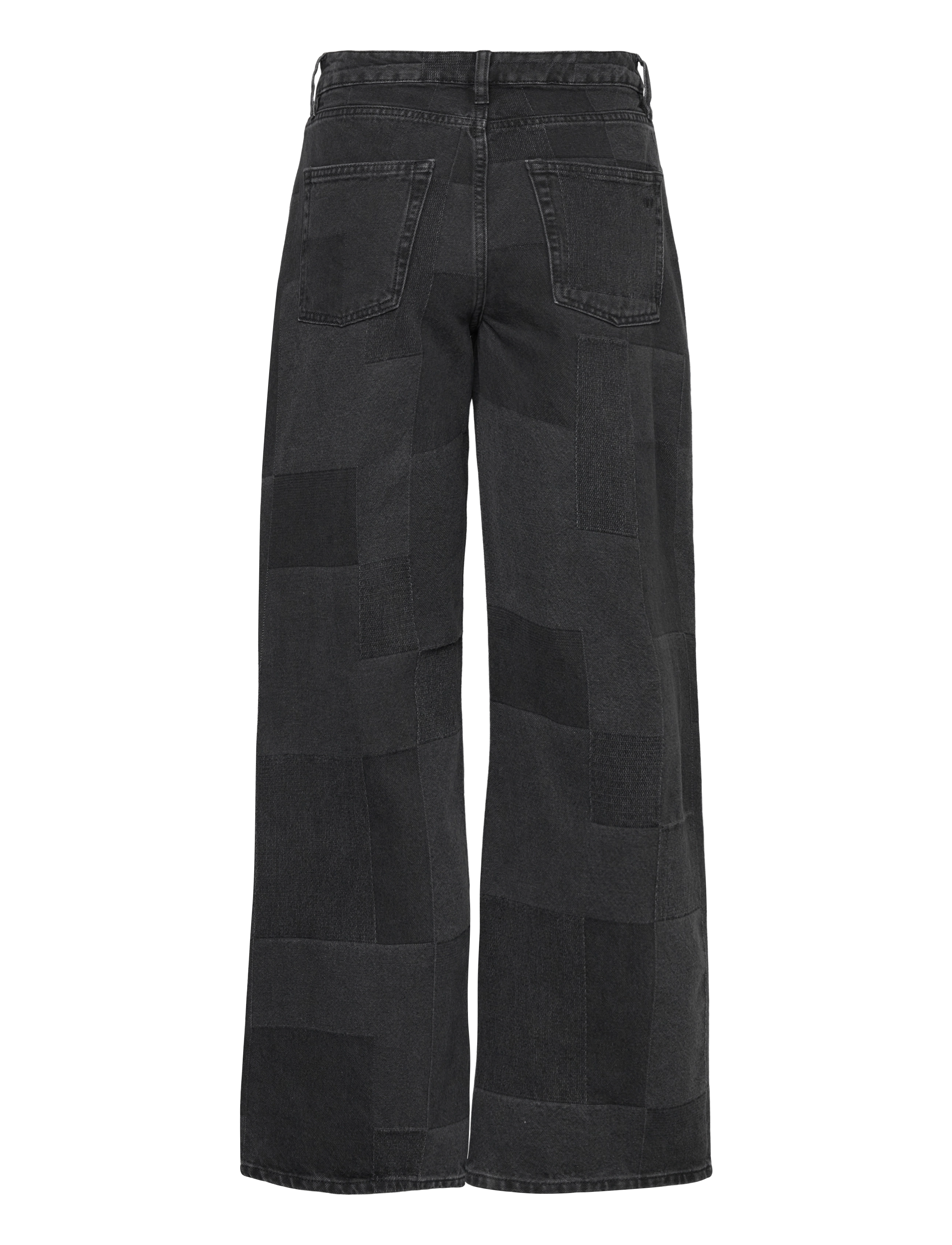 IVY Copenhagen - IVY-Brooke Patchwork Jeans Wash Bla - black - 1