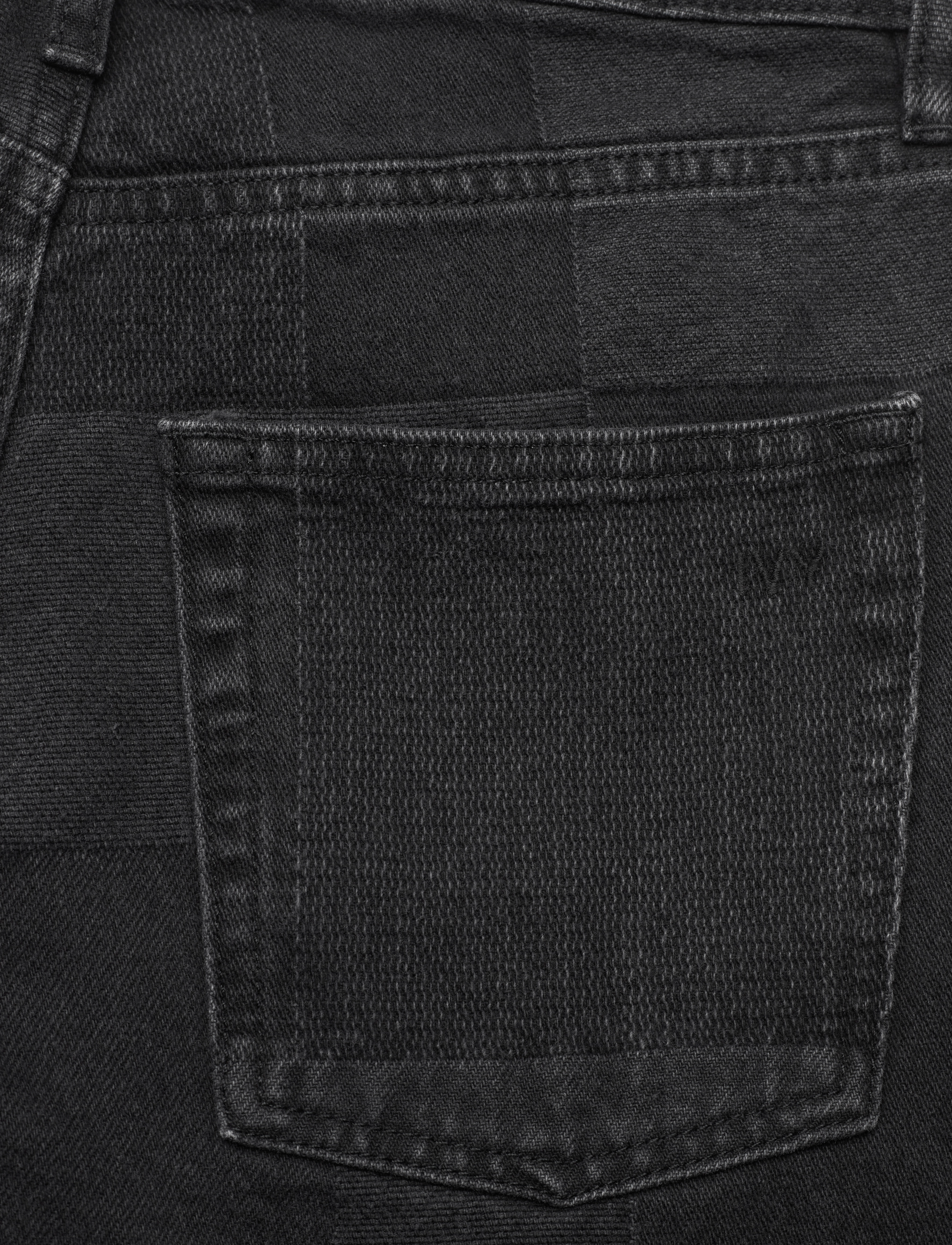 IVY Copenhagen - IVY-Brooke Patchwork Jeans Wash Bla - black - 4