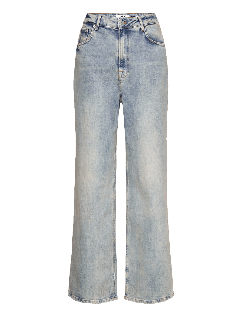 IVY Copenhagen - IVY-Brooke Jeans Wash Halifax Vinta - hosen mit weitem bein - denim blue - 0