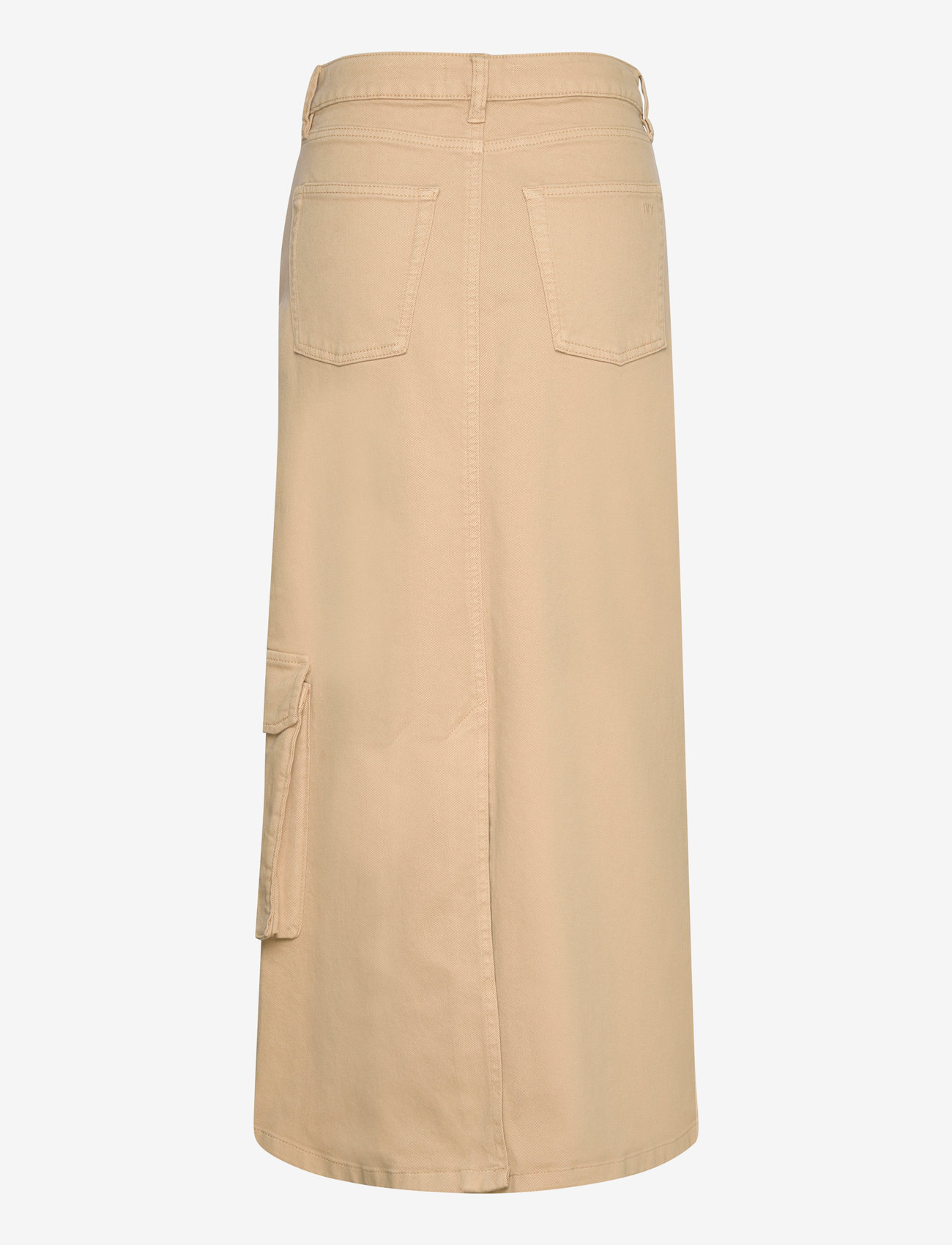 IVY Copenhagen - IVY-Augusta Utility Maxi Skirt Khak - maxi röcke - khaki twill - 1