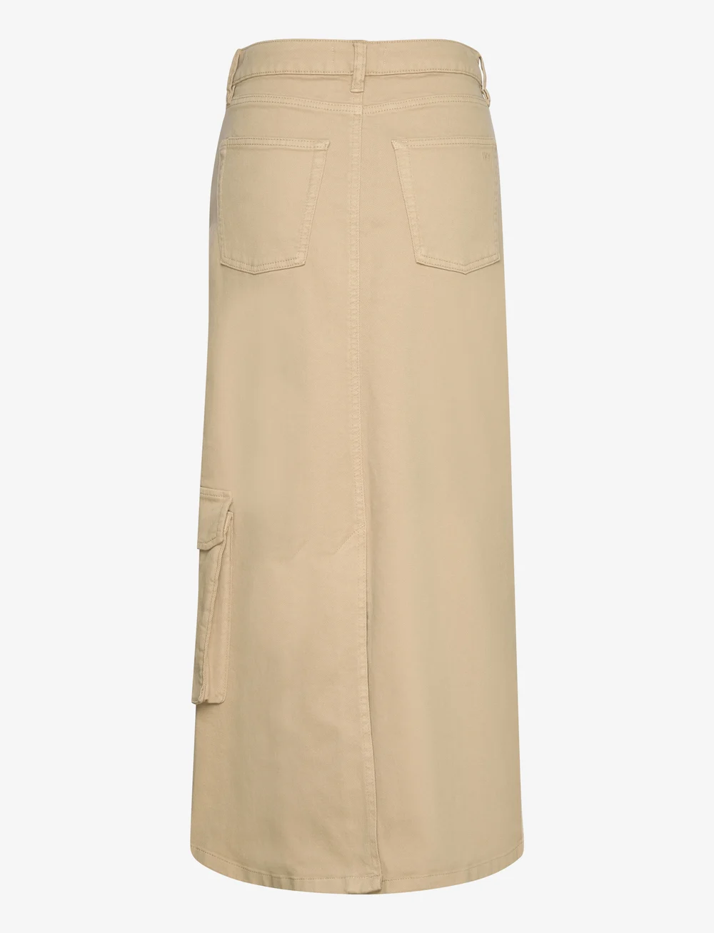 IVY Copenhagen - IVY-Augusta Utility Maxi Skirt Khak - maxikjolar - khaki twill - 1
