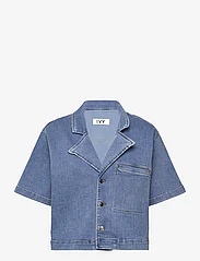 IVY Copenhagen - IVY-Karmey SS Shirt Jacket Wash Coo - teksasärgid - denim blue - 0