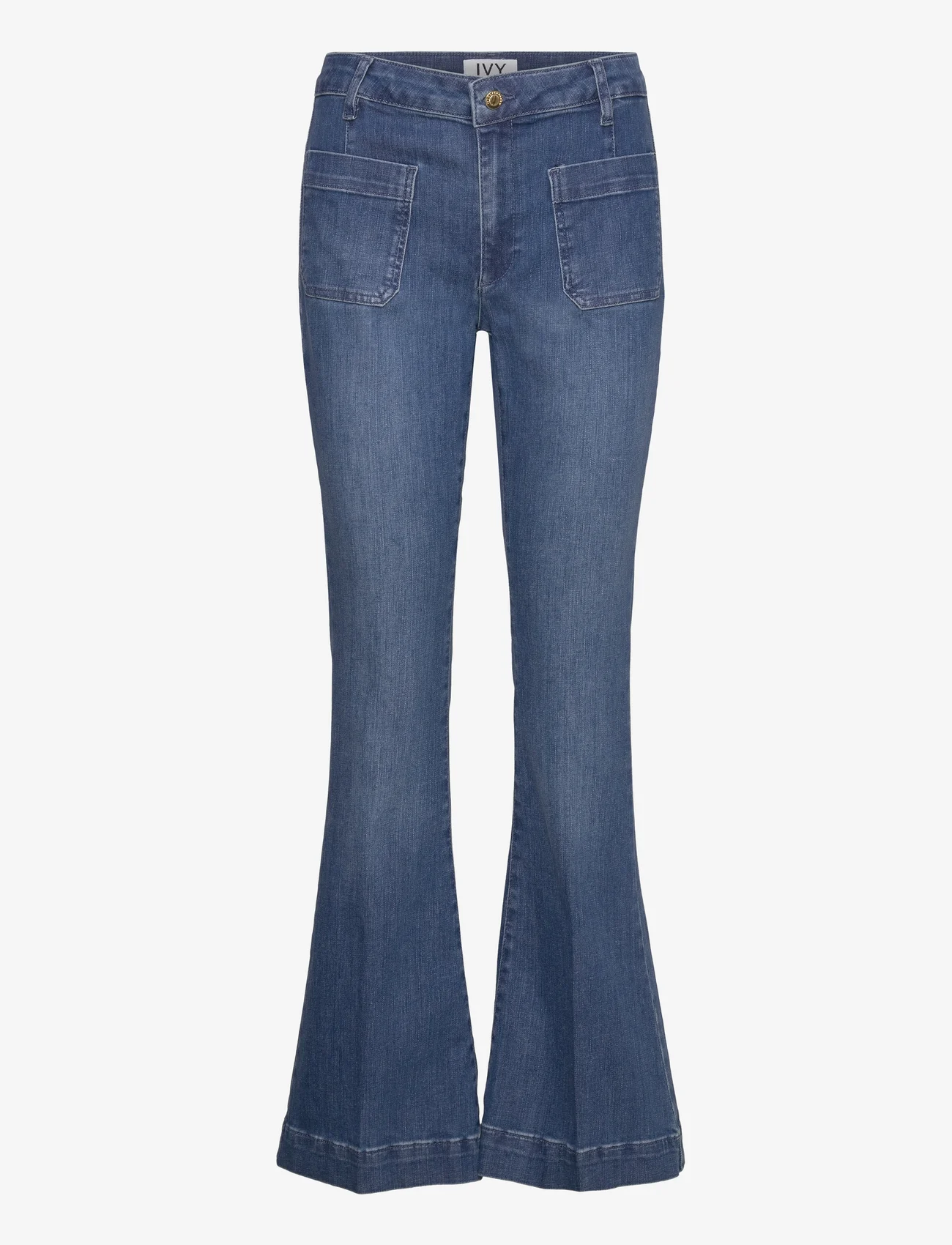 IVY Copenhagen - IVY-Ann Charlotte Jeans Wash Bright - flared jeans - denim blue - 0