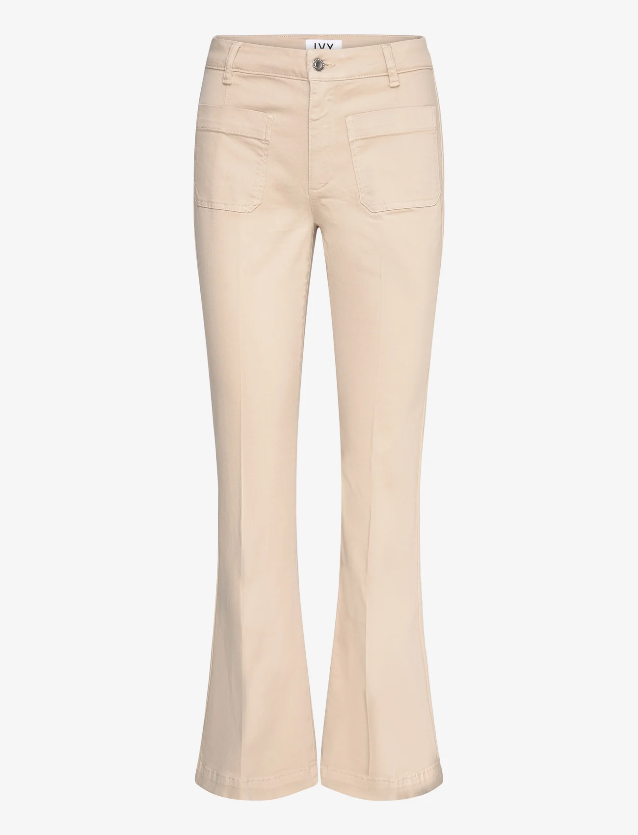 IVY Copenhagen - IVY-Ann Charlotte Jeans Color SS24 - alt eriti laia säärega teksad - stone beige - 0