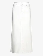 IVY-Zoe Maxi Skirt White - WHITE