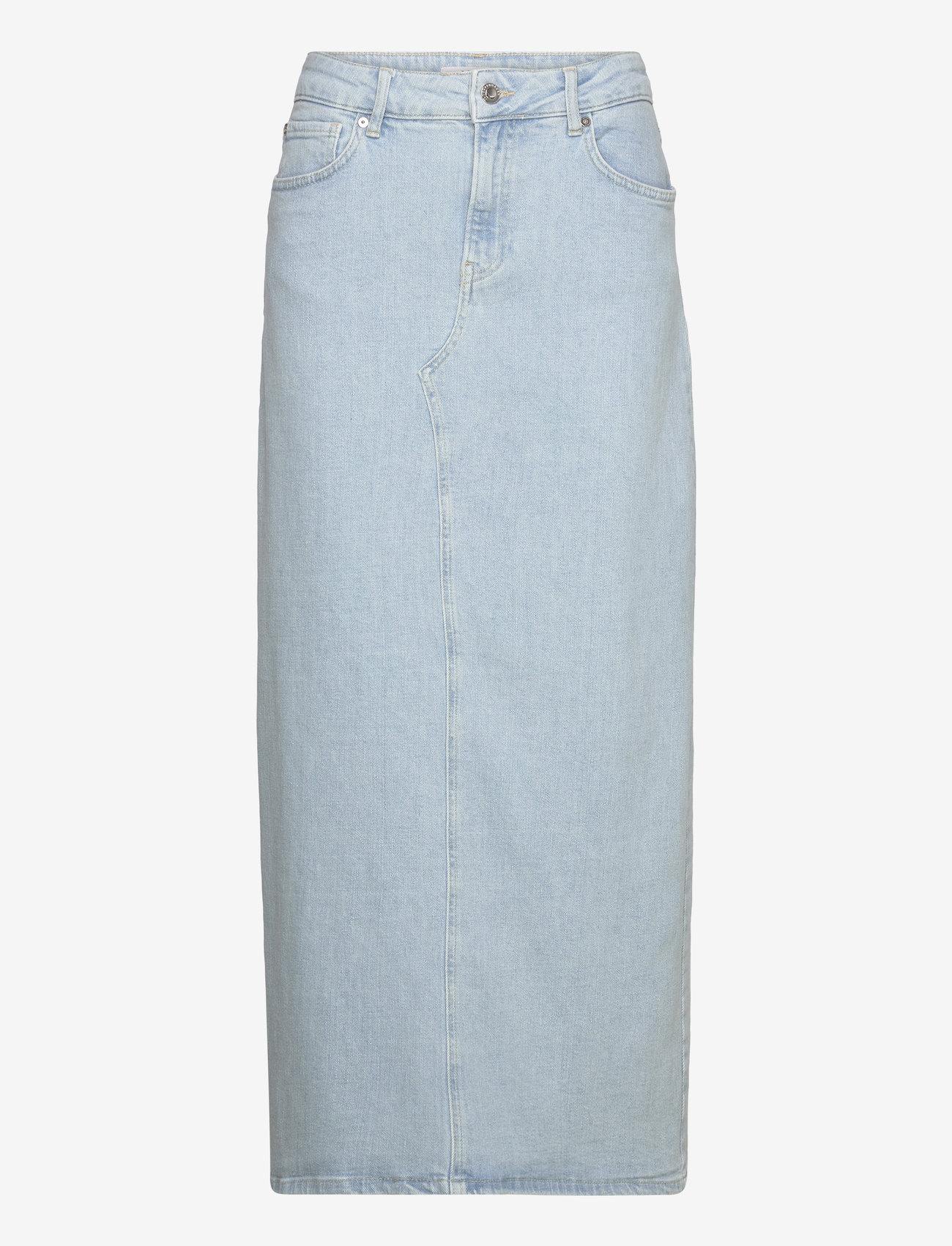 IVY Copenhagen - IVY-Zoe Maxi Skirt Wash Mallorca - maxi röcke - denim blue - 0