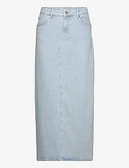 IVY Copenhagen - IVY-Zoe Maxi Skirt Wash Mallorca - maxi skirts - denim blue - 0