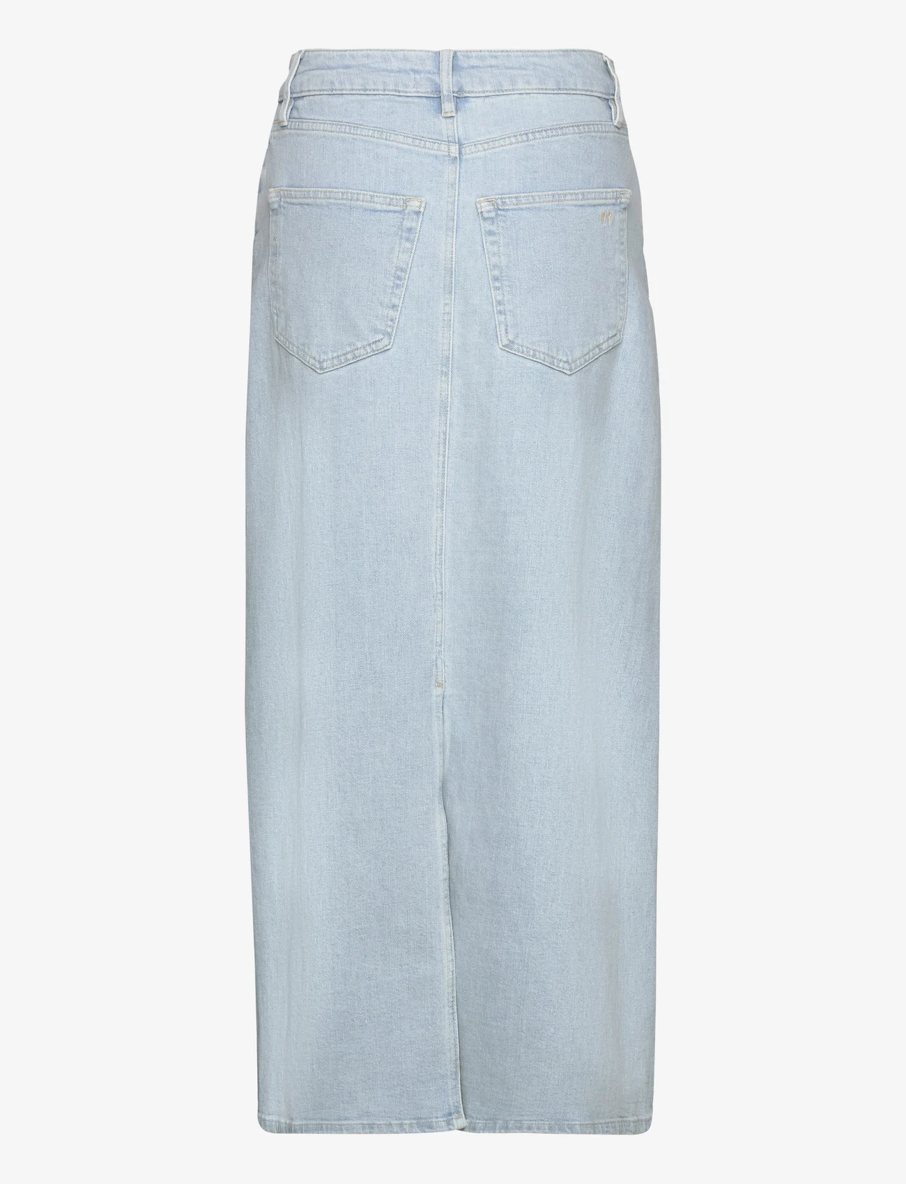 IVY Copenhagen - IVY-Zoe Maxi Skirt Wash Mallorca - maxi skirts - denim blue - 1