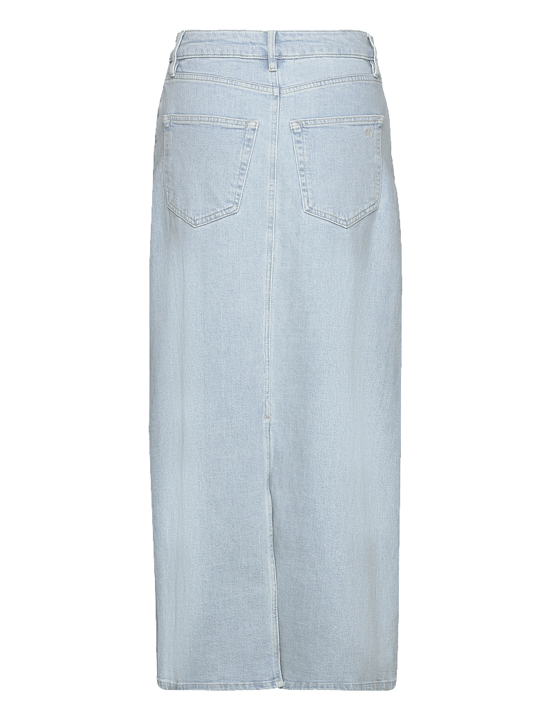 IVY Copenhagen - IVY-Zoe Maxi Skirt Wash Mallorca - maxi röcke - denim blue - 1