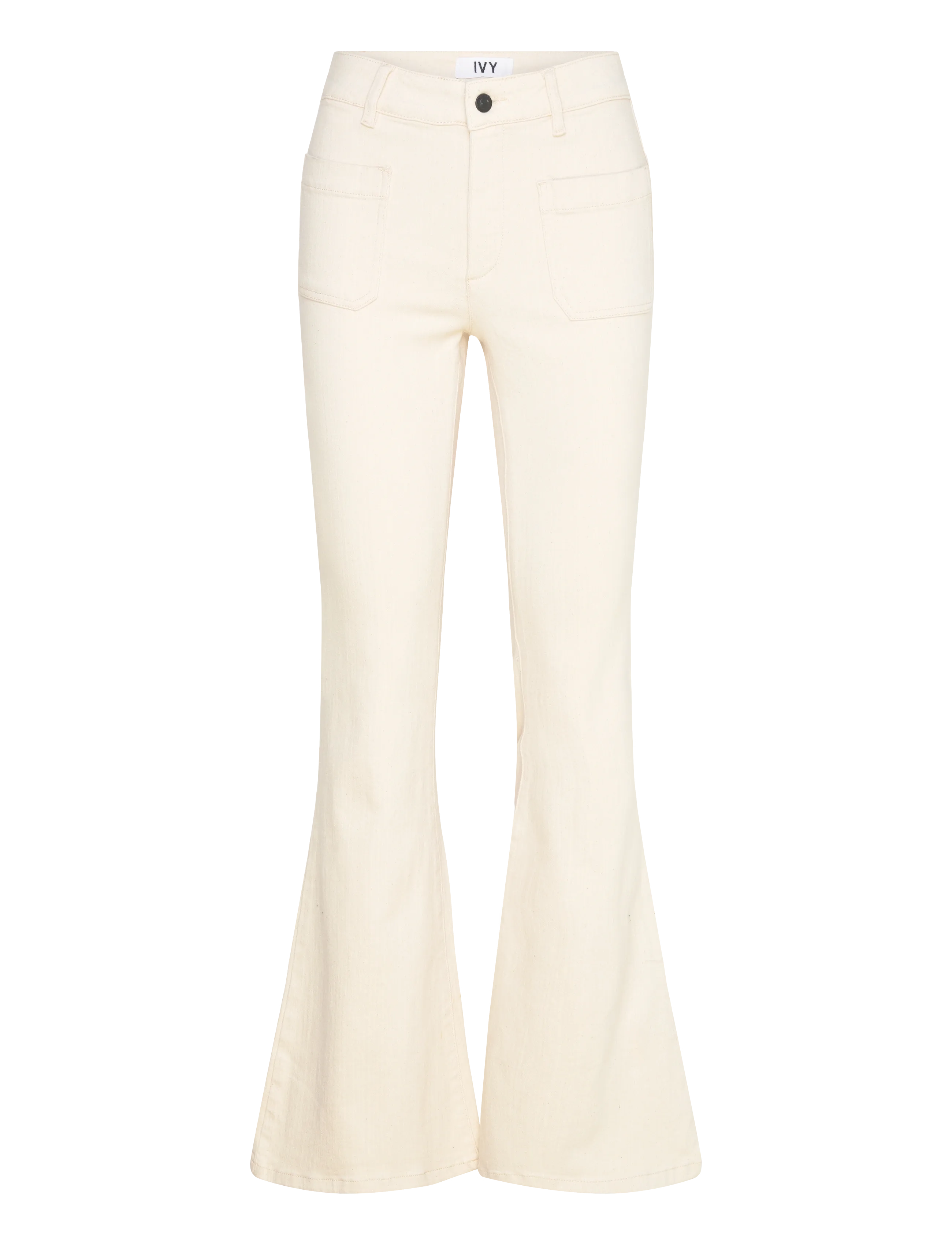 IVY Copenhagen IVY-Ann Charlotte Jeans Ecru Undone - Flared jeans - ECRU / cream