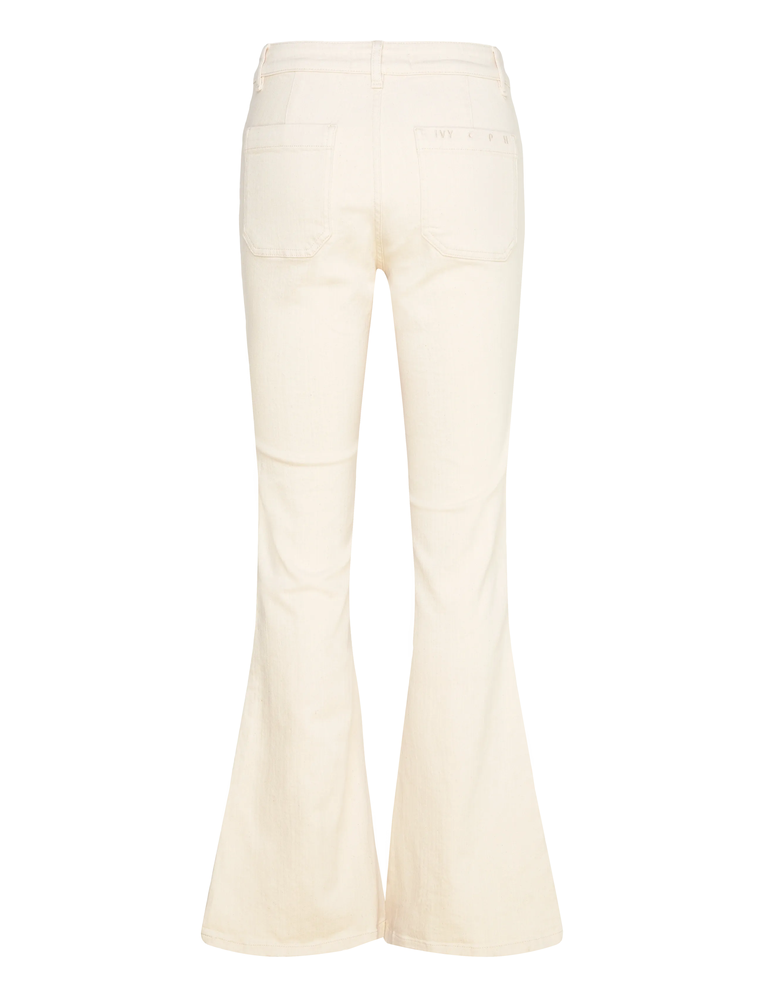 IVY Copenhagen - IVY-Ann Charlotte Jeans Ecru Undone - schlaghosen - ecru - 1