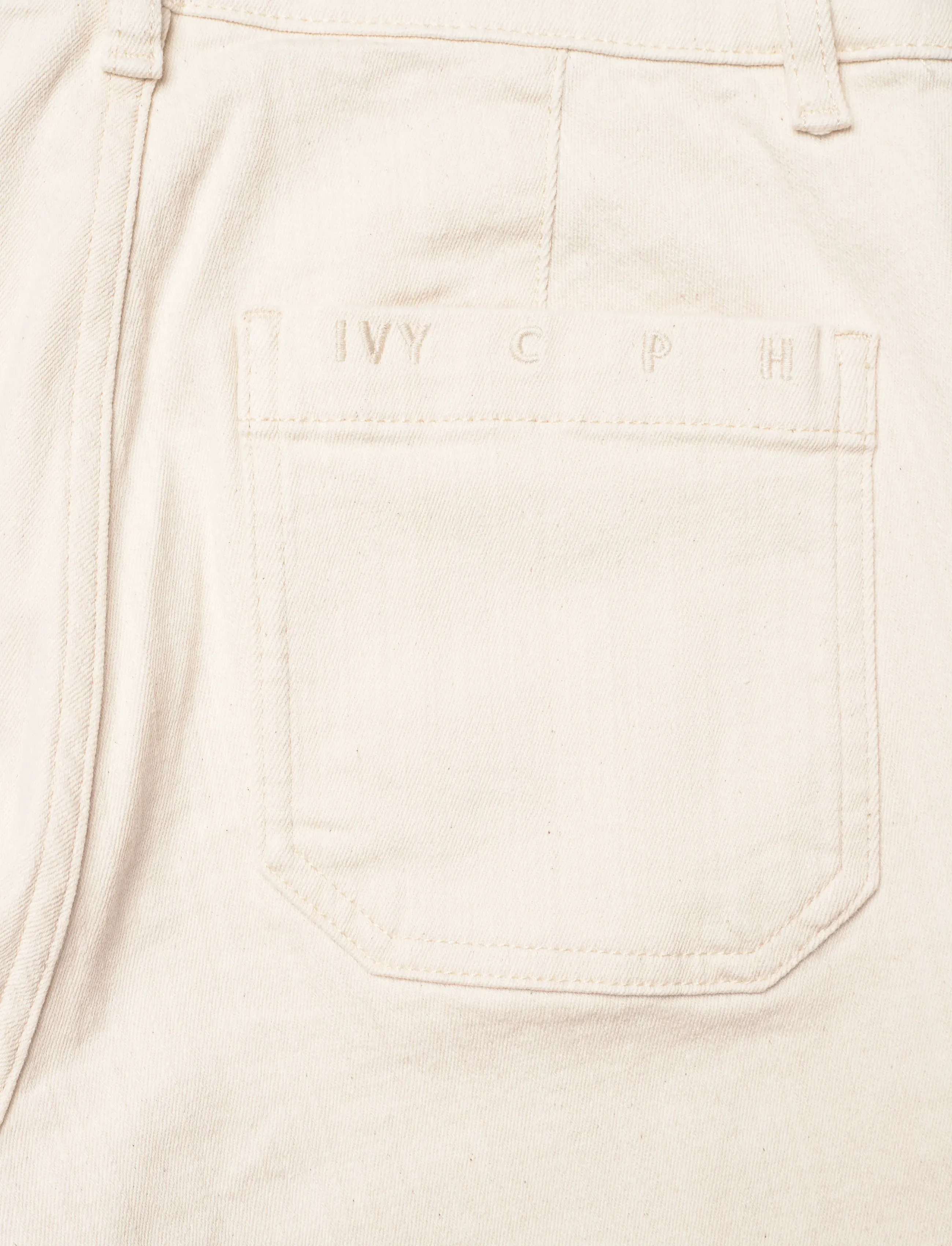 IVY Copenhagen - IVY-Ann Charlotte Jeans Ecru Undone - schlaghosen - ecru - 4