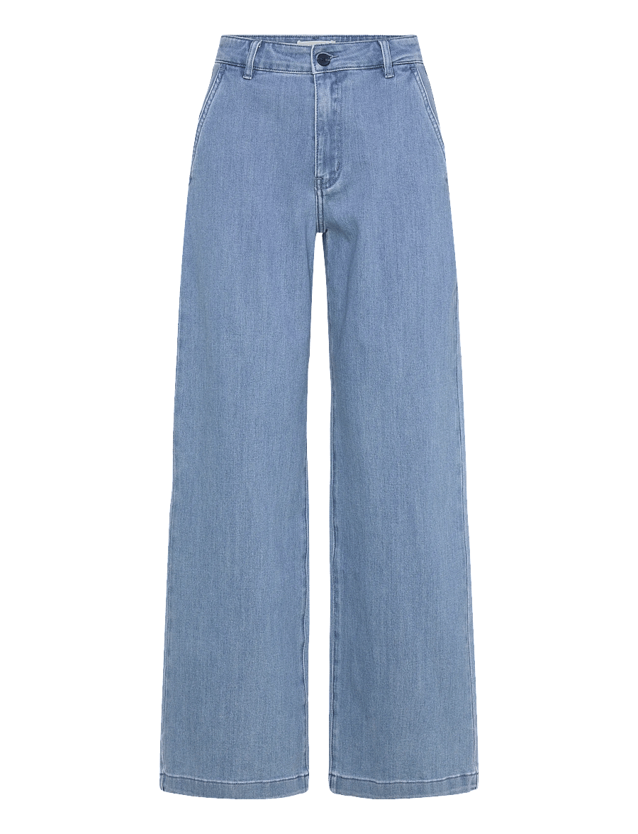 IVY Copenhagen - IVY-Augusta French Jeans Wash Garda - brede jeans - denim blue - 1