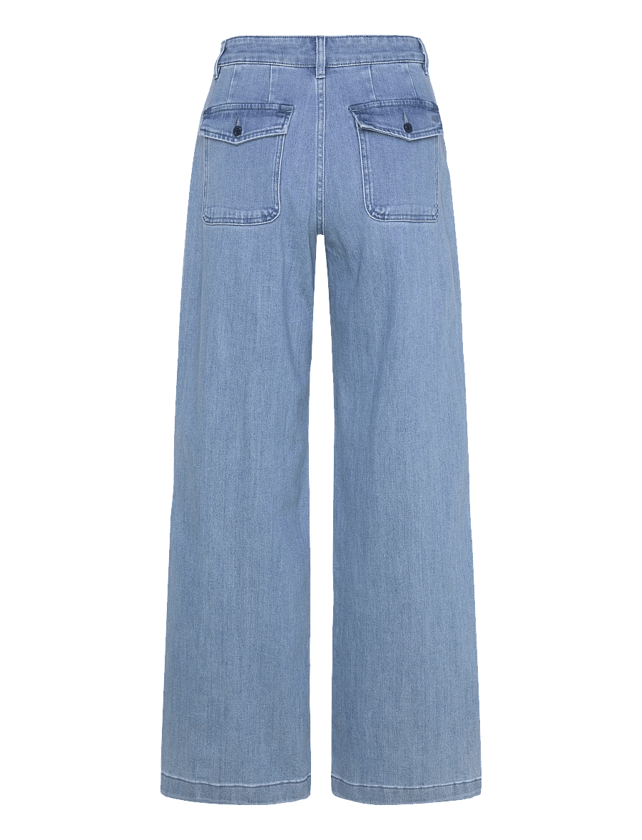 IVY Copenhagen - IVY-Augusta French Jeans Wash Garda - brede jeans - denim blue - 2