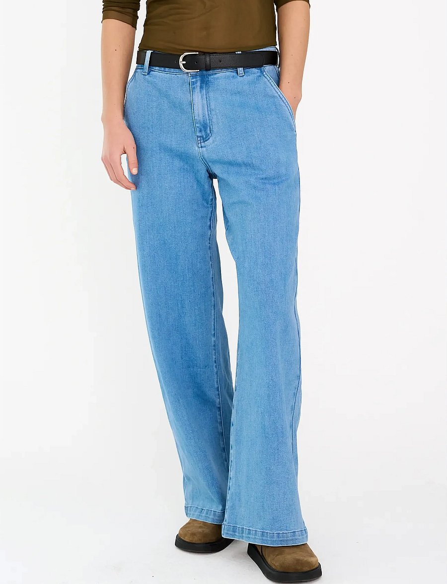 IVY Copenhagen - IVY-Augusta French Jeans Wash Garda - brede jeans - denim blue - 3