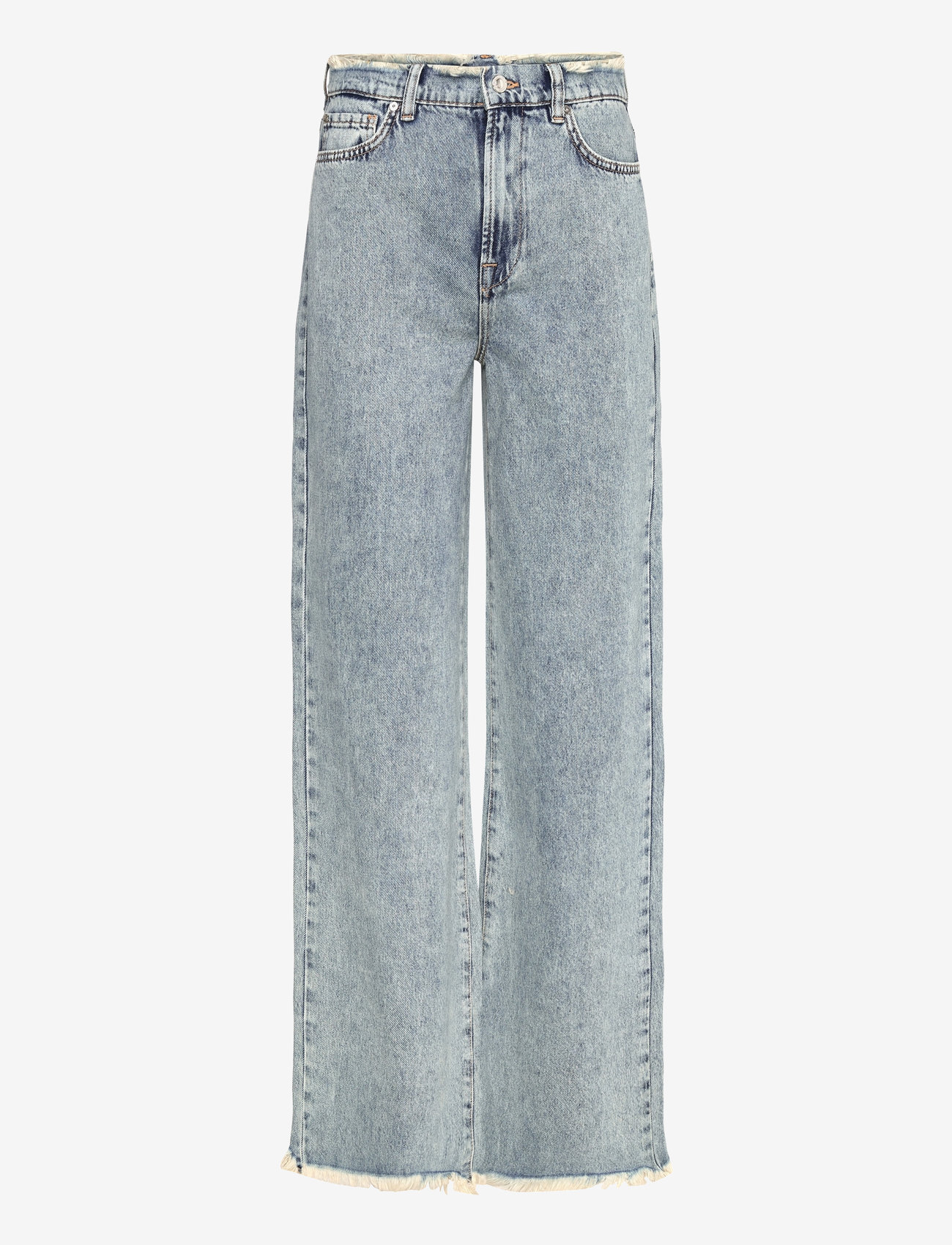 IVY Copenhagen - IVY-Augusta Jeans Wash Bright Saint - hosen mit weitem bein - denim blue - 0