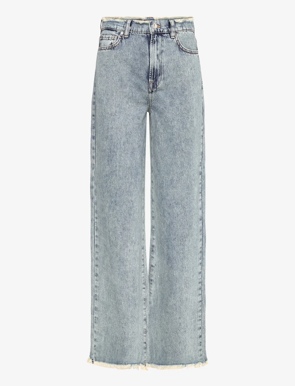 IVY Copenhagen - IVY-Augusta Jeans Wash Bright Saint - wide leg jeans - denim blue - 0