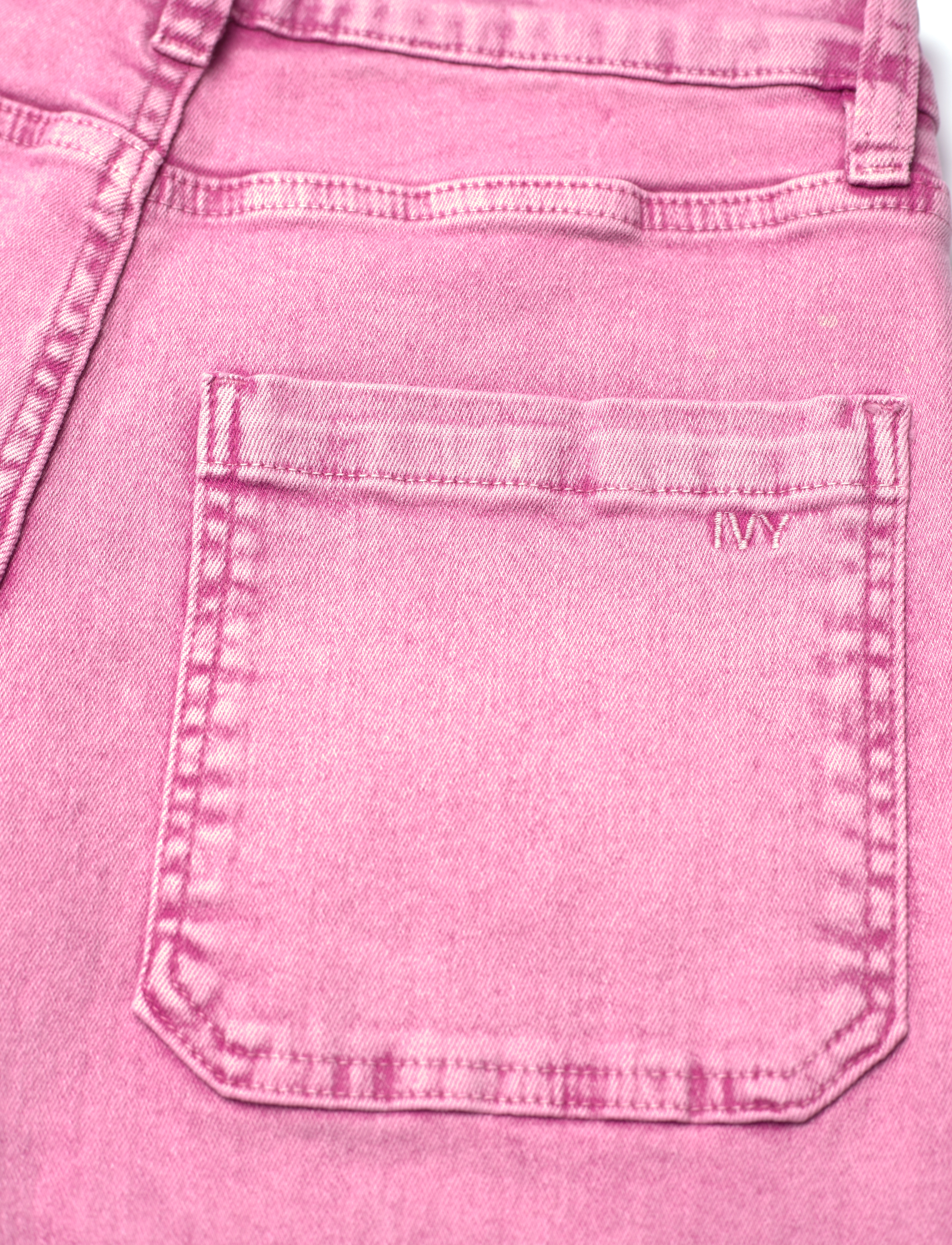 IVY Copenhagen - IVY-Brooke 70's Jeans Azid Color - hosen mit weitem bein - lipline rose - 4
