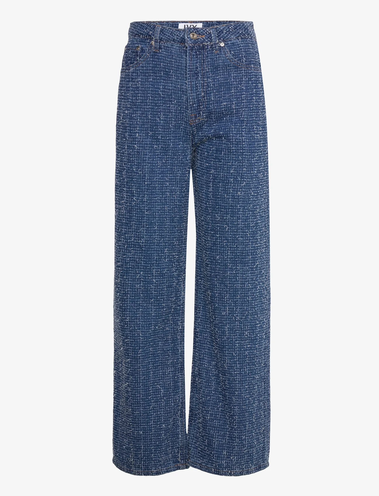 IVY Copenhagen - IVY-Brooke Jeans Punch Denim - vide jeans - denim blue - 0