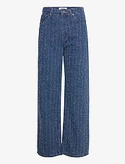IVY Copenhagen - IVY-Brooke Jeans Punch Denim - leveälahkeiset farkut - denim blue - 0