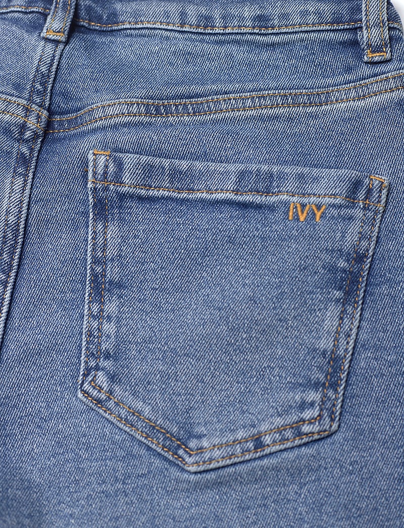 IVY Copenhagen - IVY-Lulu Jeans Split Wash Vigo - slim fit jeans - denim blue - 4