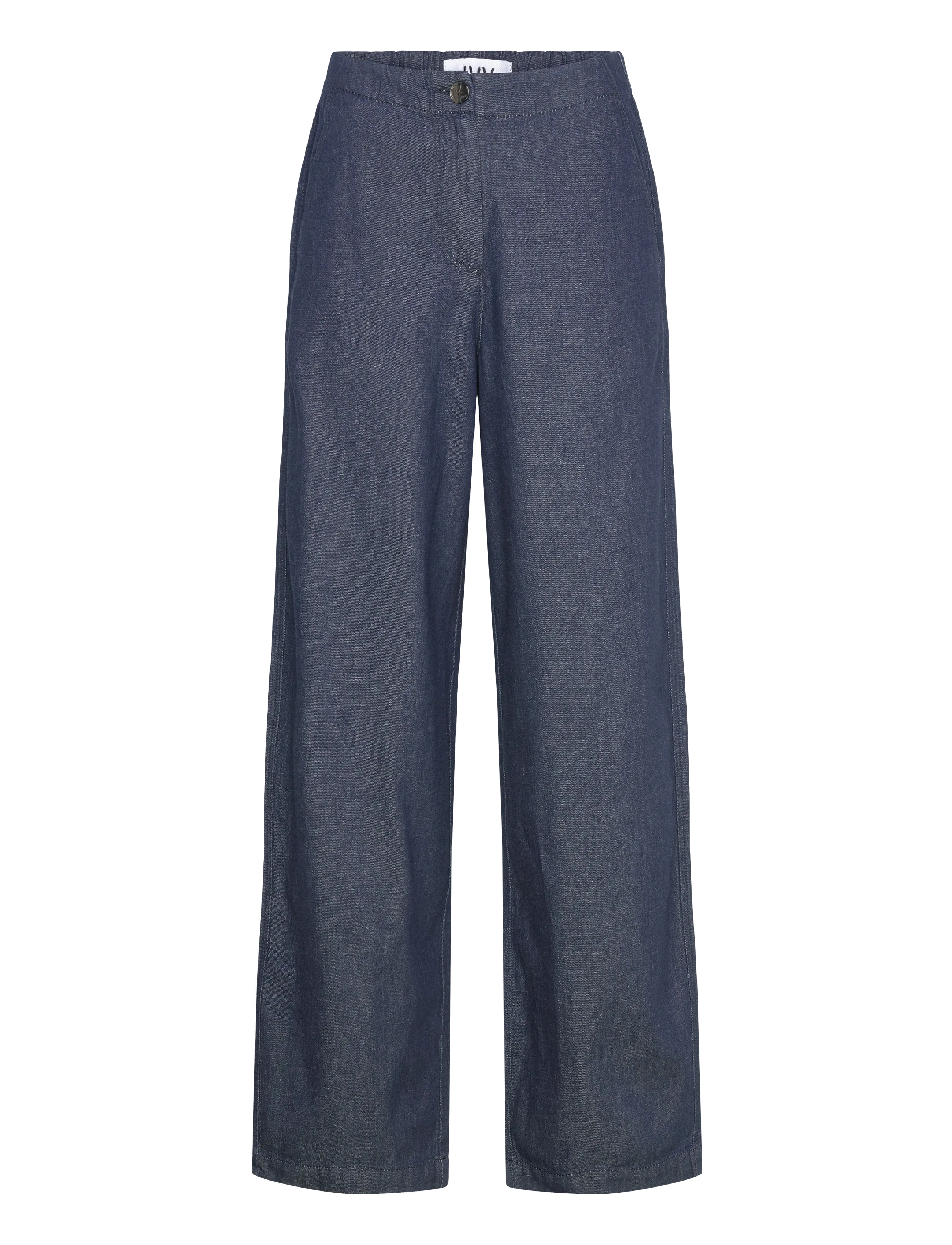 IVY Copenhagen IVY-Queen Casual Pant - Denimtøj - DARK BLUE / navy