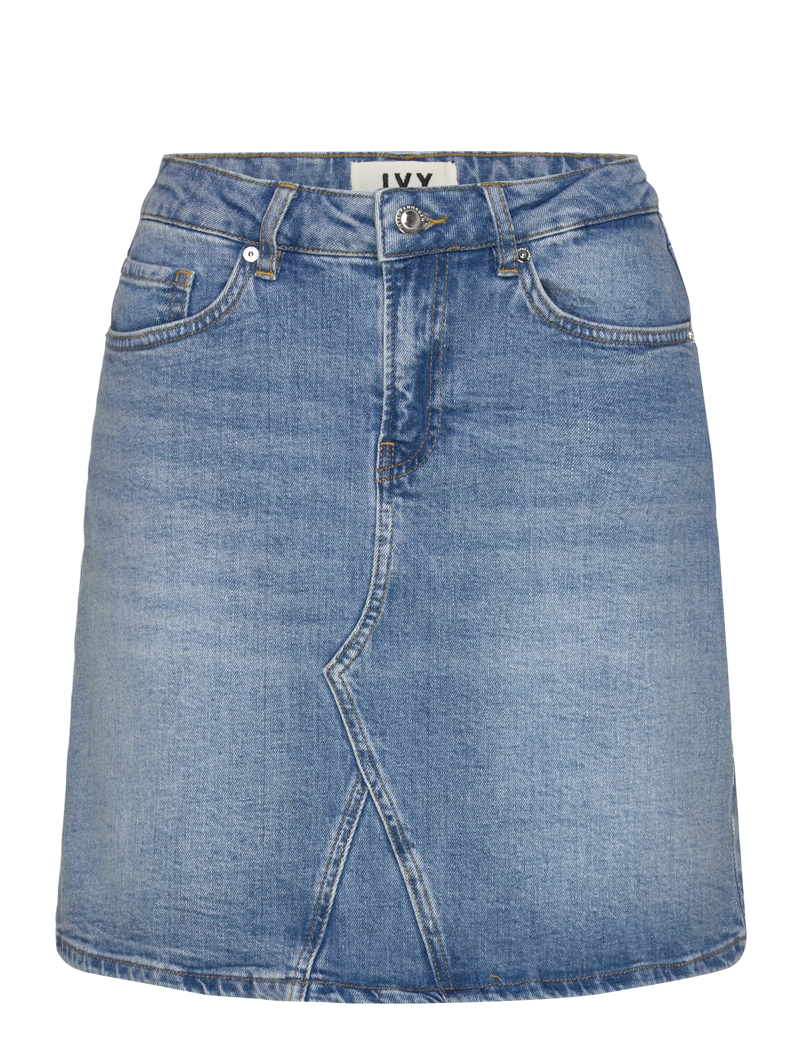 IVY Copenhagen IVY-Angie Skirt Wash Cadiz - Tøj - DENIM BLUE / blue