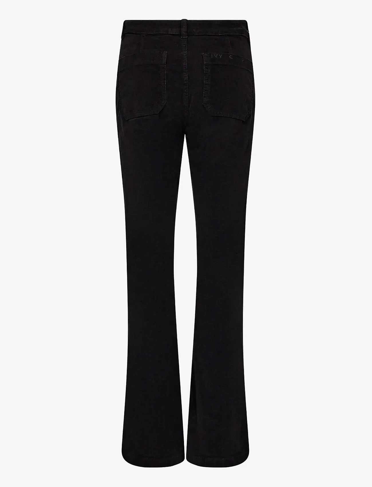 IVY Copenhagen - IVY-Ann Charlotte Jeans Baby Cord - alt eriti laia säärega teksad - black - 2