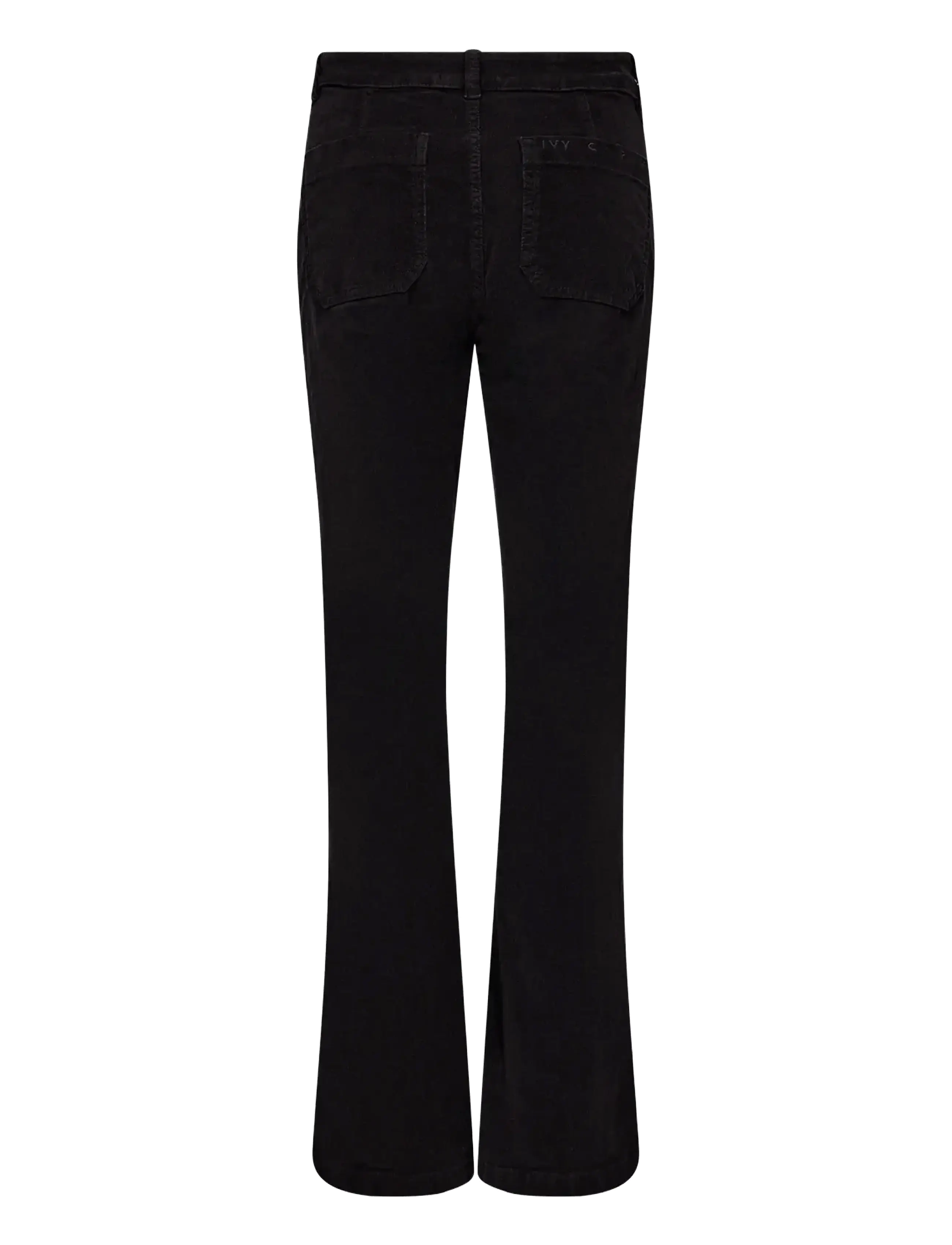 IVY Copenhagen - IVY-Ann Charlotte Jeans Baby Cord - jeans évasés - black - 2