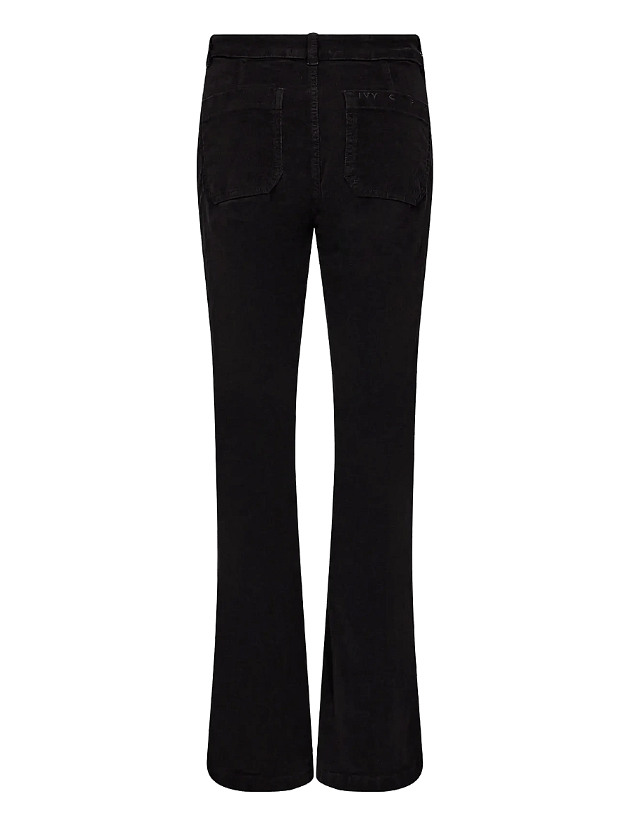 IVY Copenhagen - IVY-Ann Charlotte Jeans Baby Cord - jeans évasés - black - 2