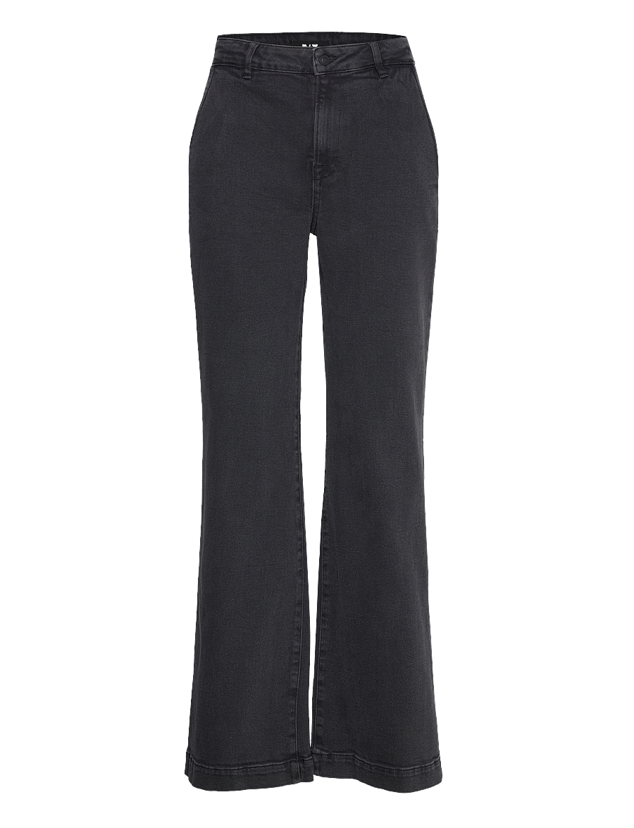 IVY Copenhagen - IVY-Augusta French Jeans Wash Faded - jeans droites - black - 1
