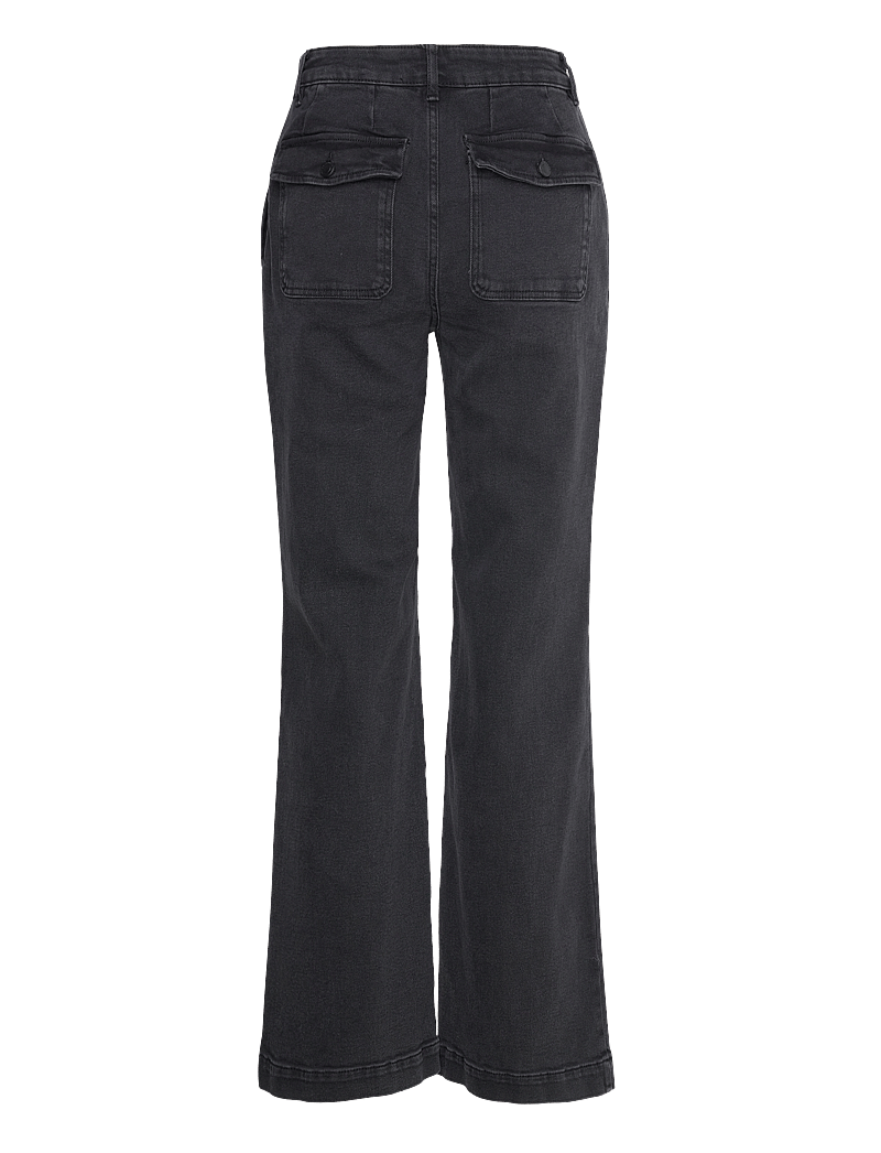 IVY Copenhagen - IVY-Augusta French Jeans Wash Faded - džinsa bikses ar taisnām starām - black - 2