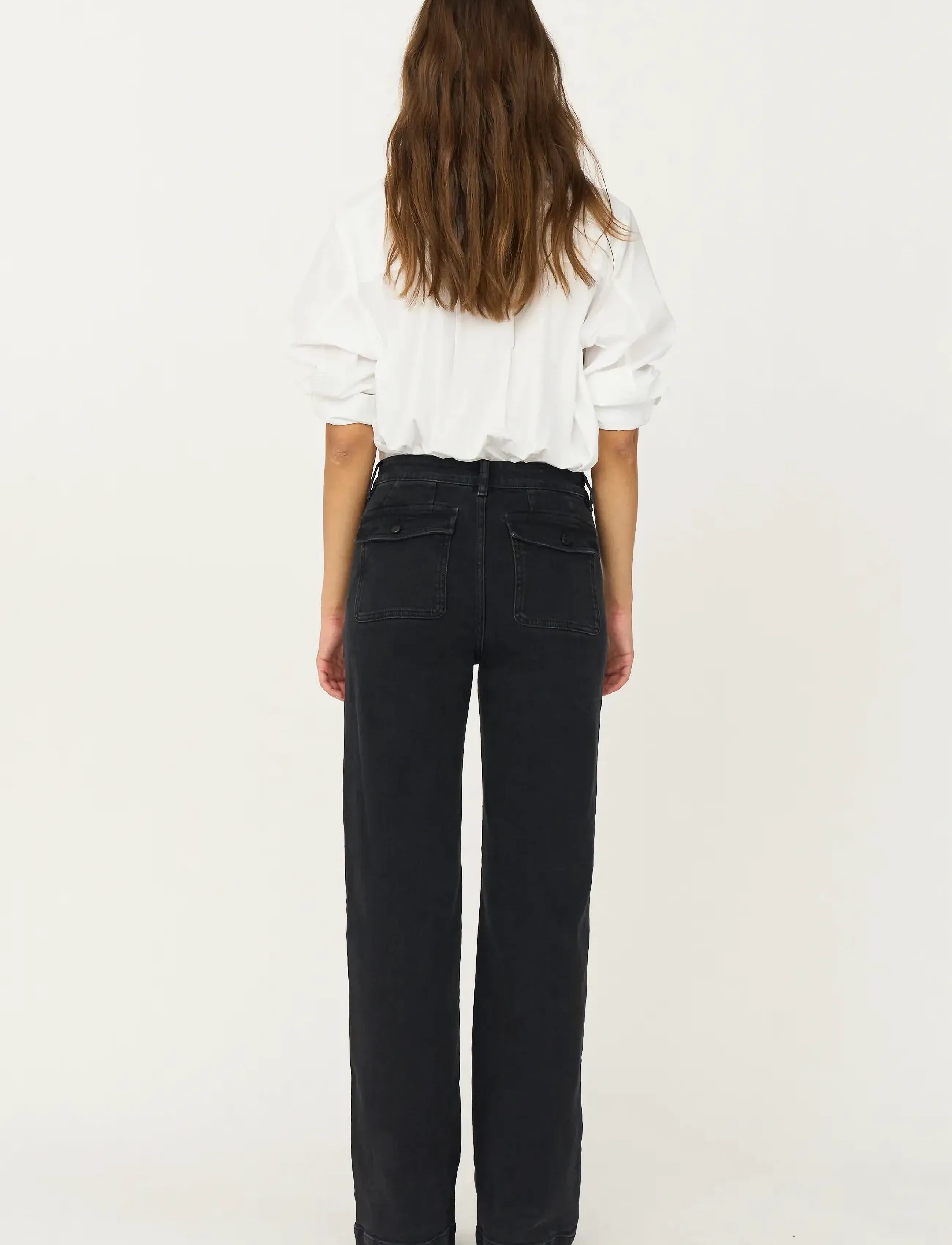 IVY Copenhagen - IVY-Augusta French Jeans Wash Faded - jeans droites - black - 3