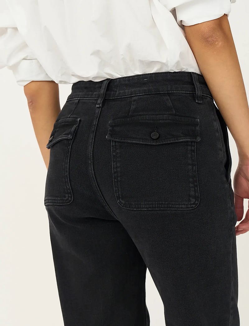 IVY Copenhagen - IVY-Augusta French Jeans Wash Faded - raka jeans - black - 4