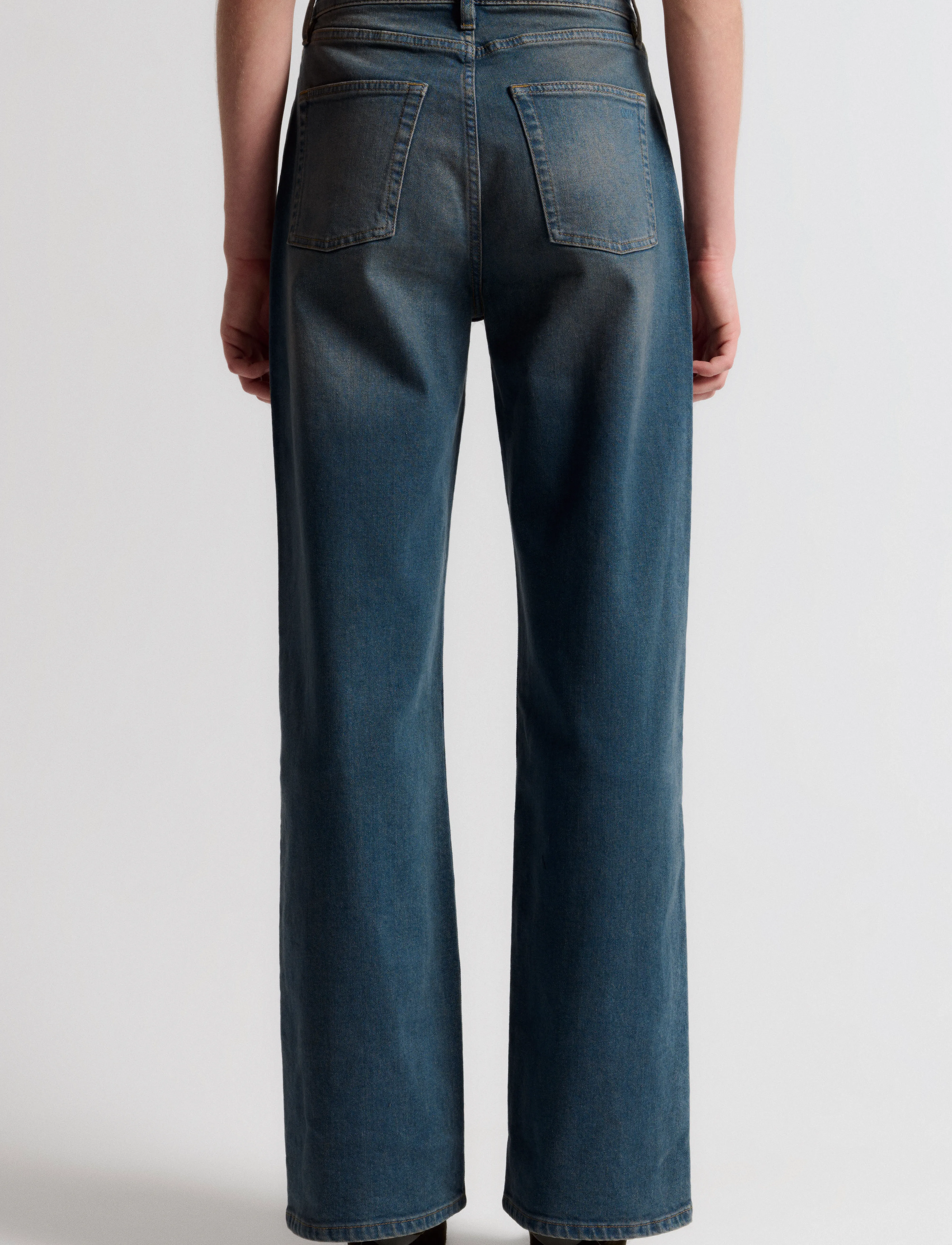 IVY Copenhagen - IVY-Brooke Jeans Wash Dijon - pantalons larges - denim blue - 3
