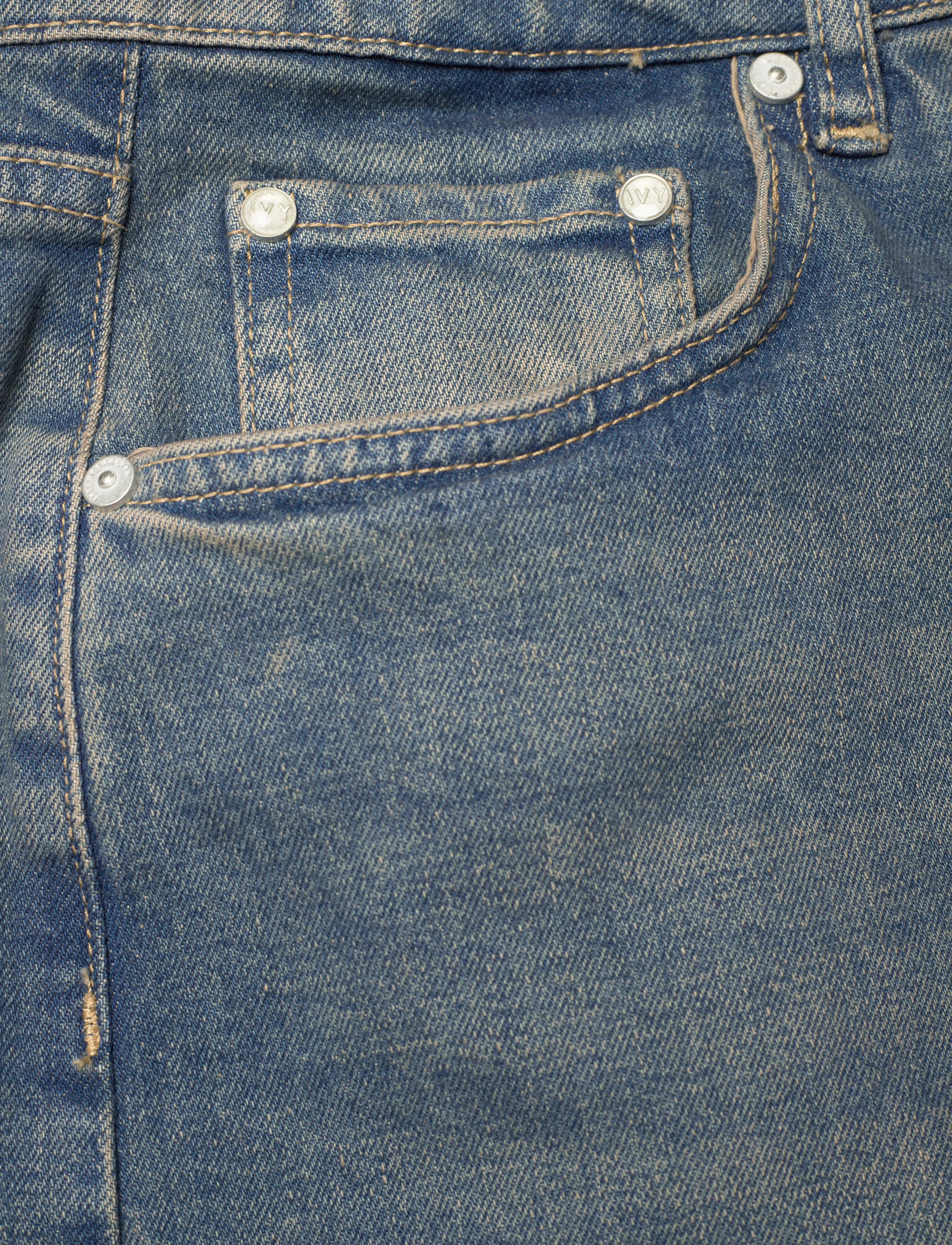 IVY Copenhagen - IVY-Brooke Jeans Wash Dijon - pantalons larges - denim blue - 4