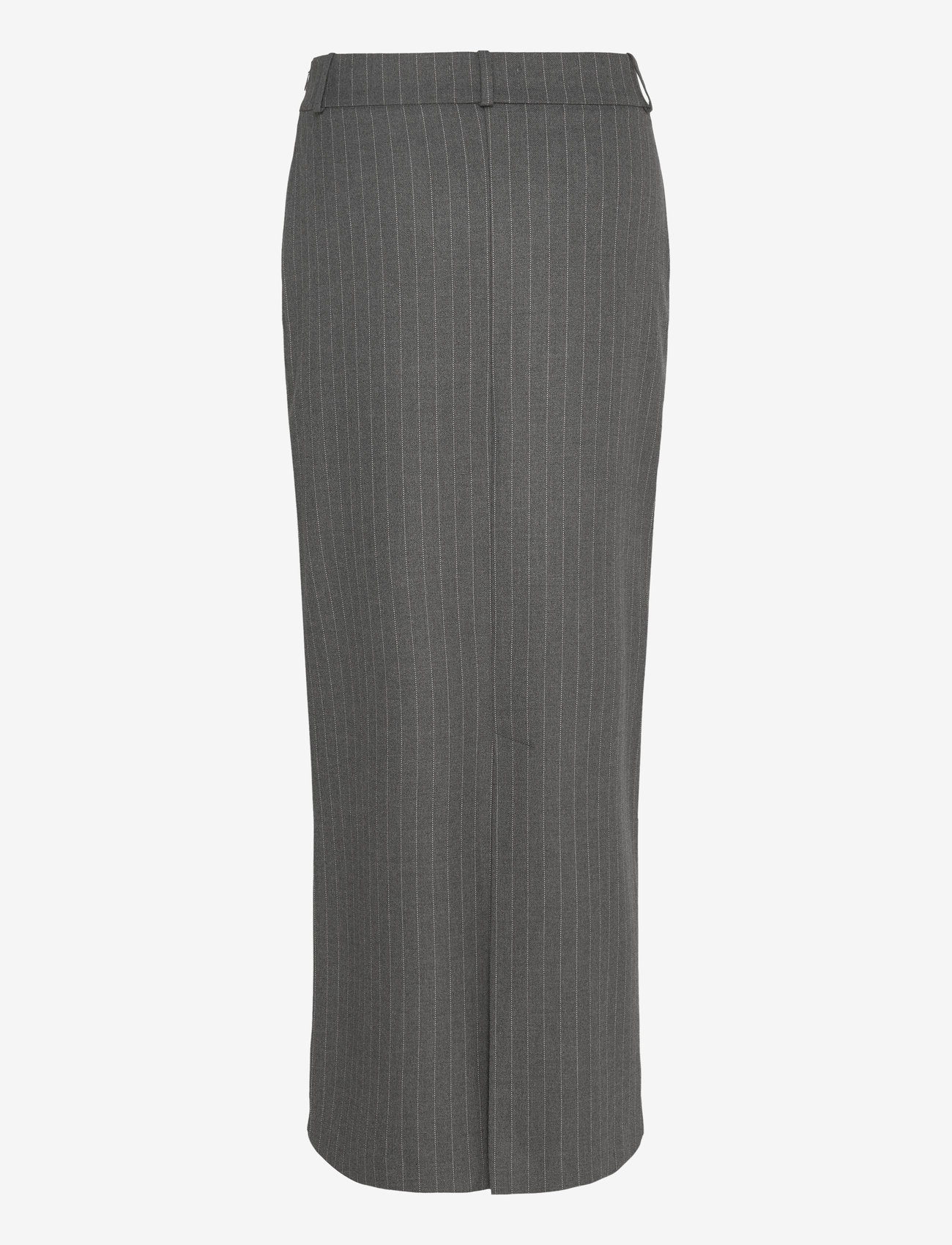 IVY Copenhagen - IVY-Alanis Maxi Skirt Pin Stripe Gr - maxi nederdele - grey - 2