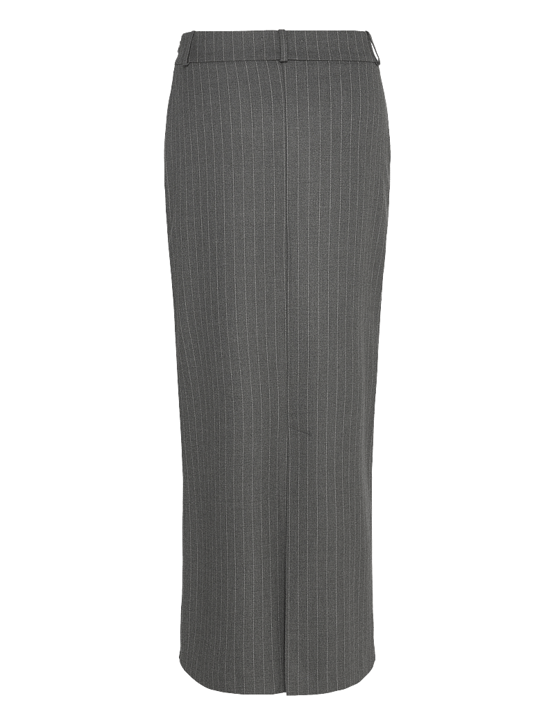 IVY Copenhagen - IVY-Alanis Maxi Skirt Pin Stripe Gr - maxi nederdele - grey - 2