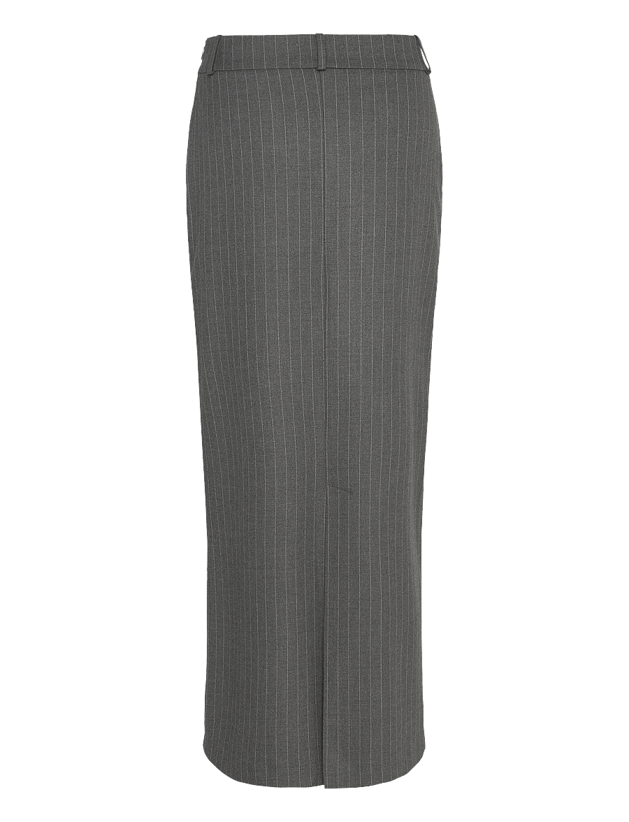 IVY Copenhagen - IVY-Alanis Maxi Skirt Pin Stripe Gr - jupes longues - grey - 2