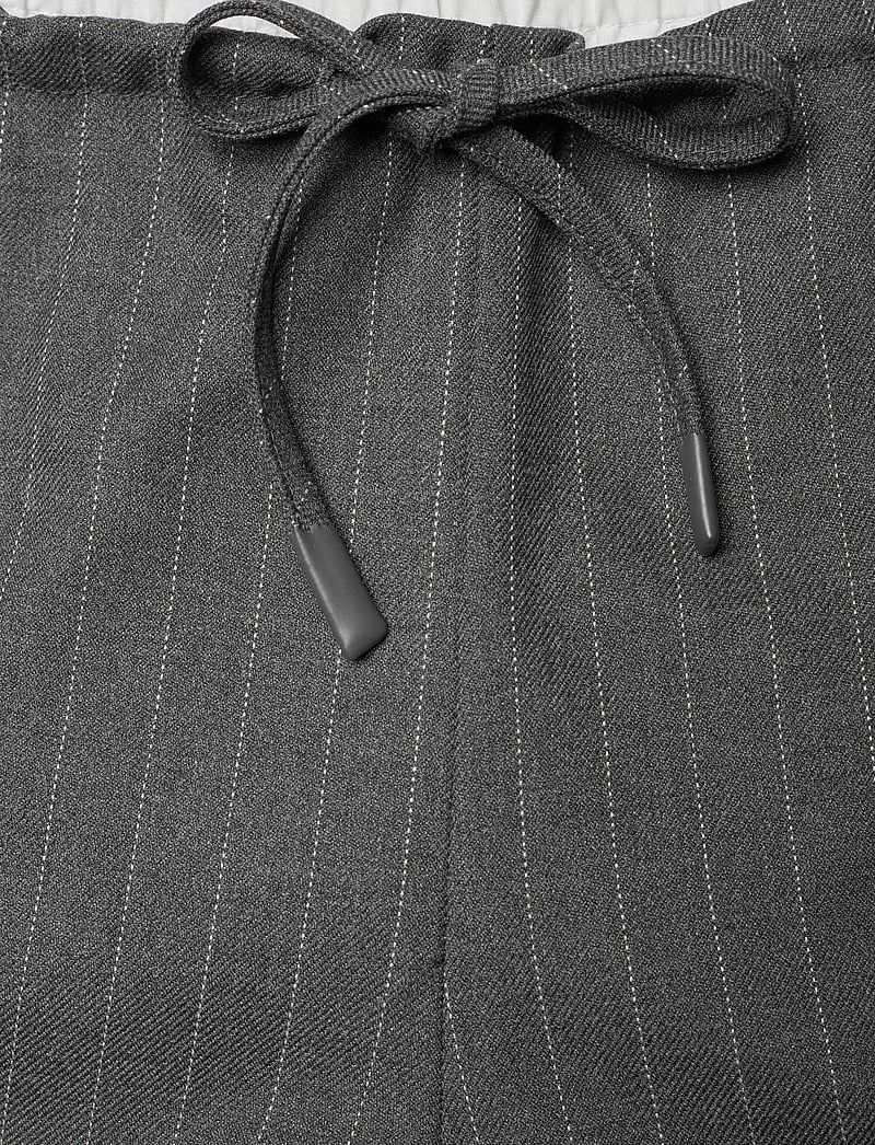 IVY Copenhagen - IVY-Alanis Sporty Pant Pin Stripe G - vida byxor - grey - 5