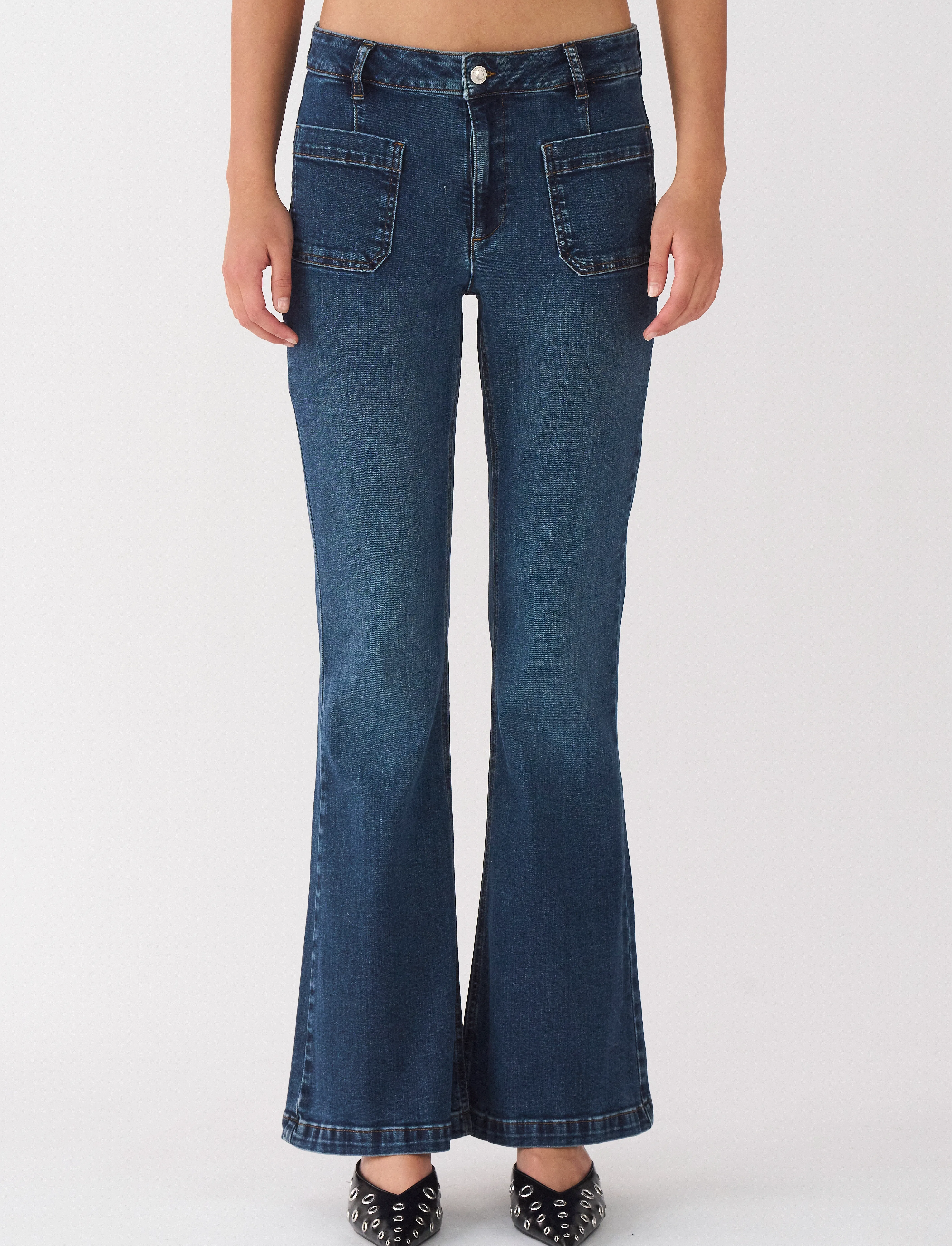 IVY Copenhagen IVY-Ann Charlotte Jeans Wash Andorr - Teksad - RINSE DENIM / navy