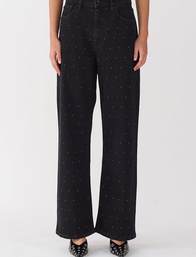 IVY Copenhagen - IVY-Brooke Glam Rockstar Grey - laia säärega teksad - grey - 0