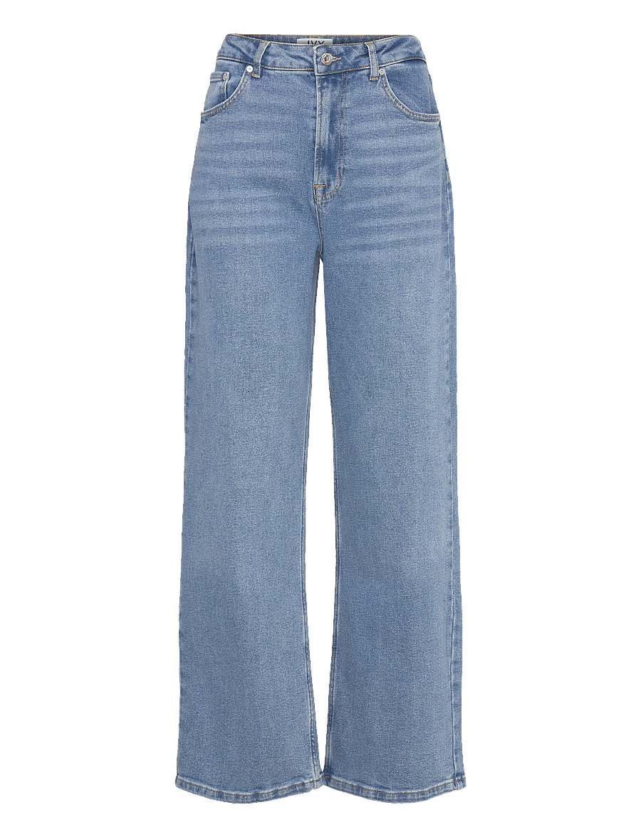 IVY Copenhagen - IVY-Brooke Jeans Wash Vigo - wide leg jeans - denim blue - 1