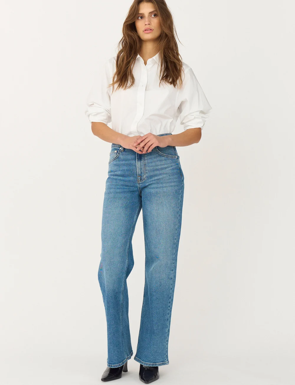 IVY Copenhagen - IVY-Brooke Jeans Wash Vigo - vida jeans - denim blue - 0