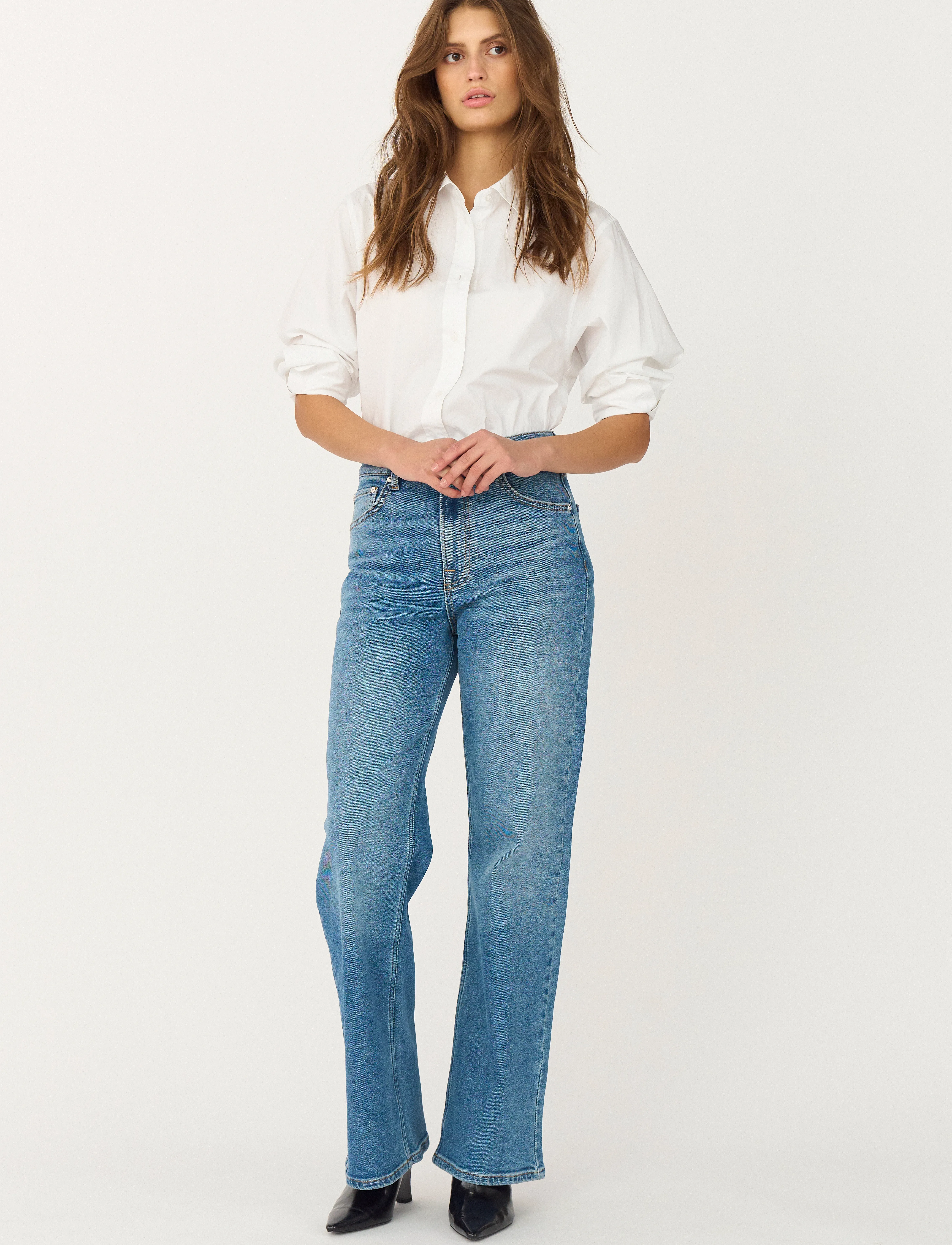 IVY Copenhagen IVY-Brooke Jeans Wash Vigo - Transitional Layering - DENIM BLUE / blue