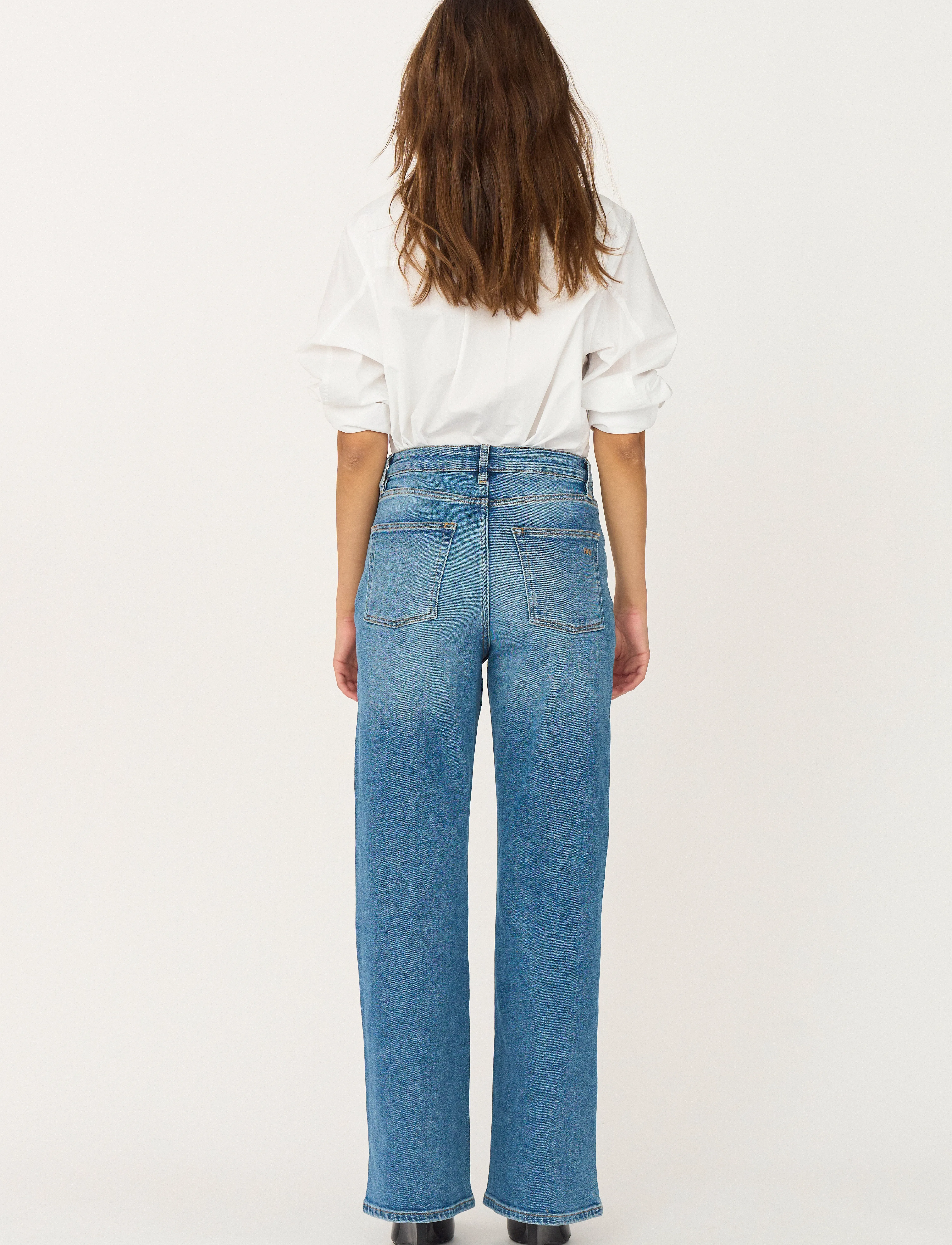 IVY Copenhagen - IVY-Brooke Jeans Wash Vigo - pantalons larges - denim blue - 3