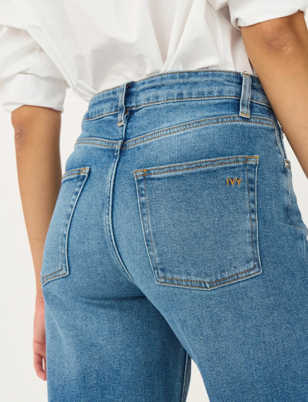 IVY Copenhagen - IVY-Brooke Jeans Wash Vigo - vida jeans - denim blue - 4